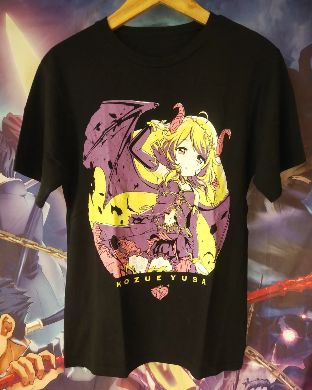 Anime × Japanese Brand The Idolm@ster Cinderella Girls Kozue Yusa Anime Idol Tees Size US M / EU 48-50 / 2 - 1 Thumbnail