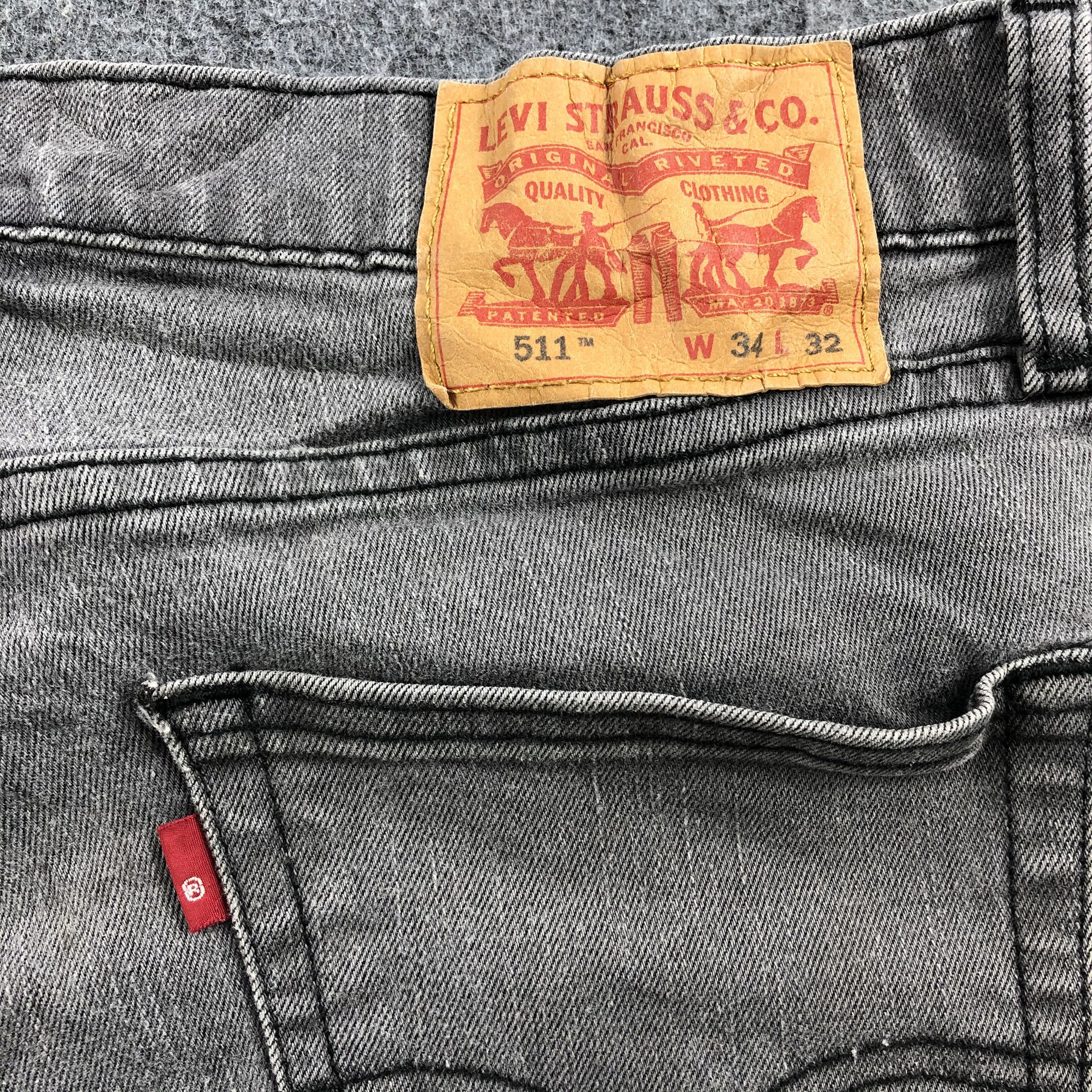 Levi's × Vintage Vintage Levis 511 Slim Earth Tone Jeans-JM1178 Size US 34 / EU 50 - 5 Thumbnail