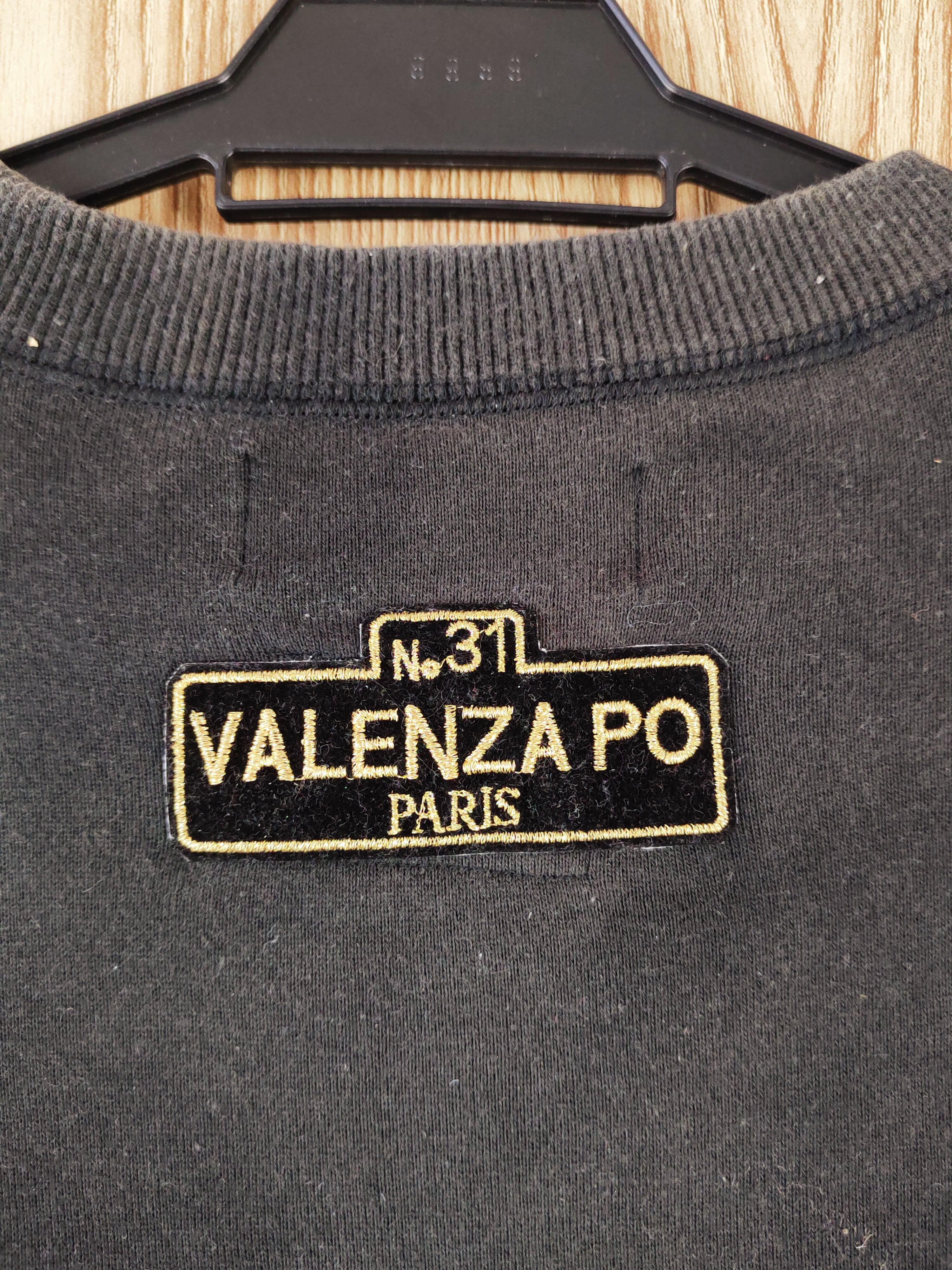 Japanese Brand × Vintage Rare 💥 ValenzaPo Black Sweatshirts Size US L / EU 52-54 / 3 - 9 Thumbnail