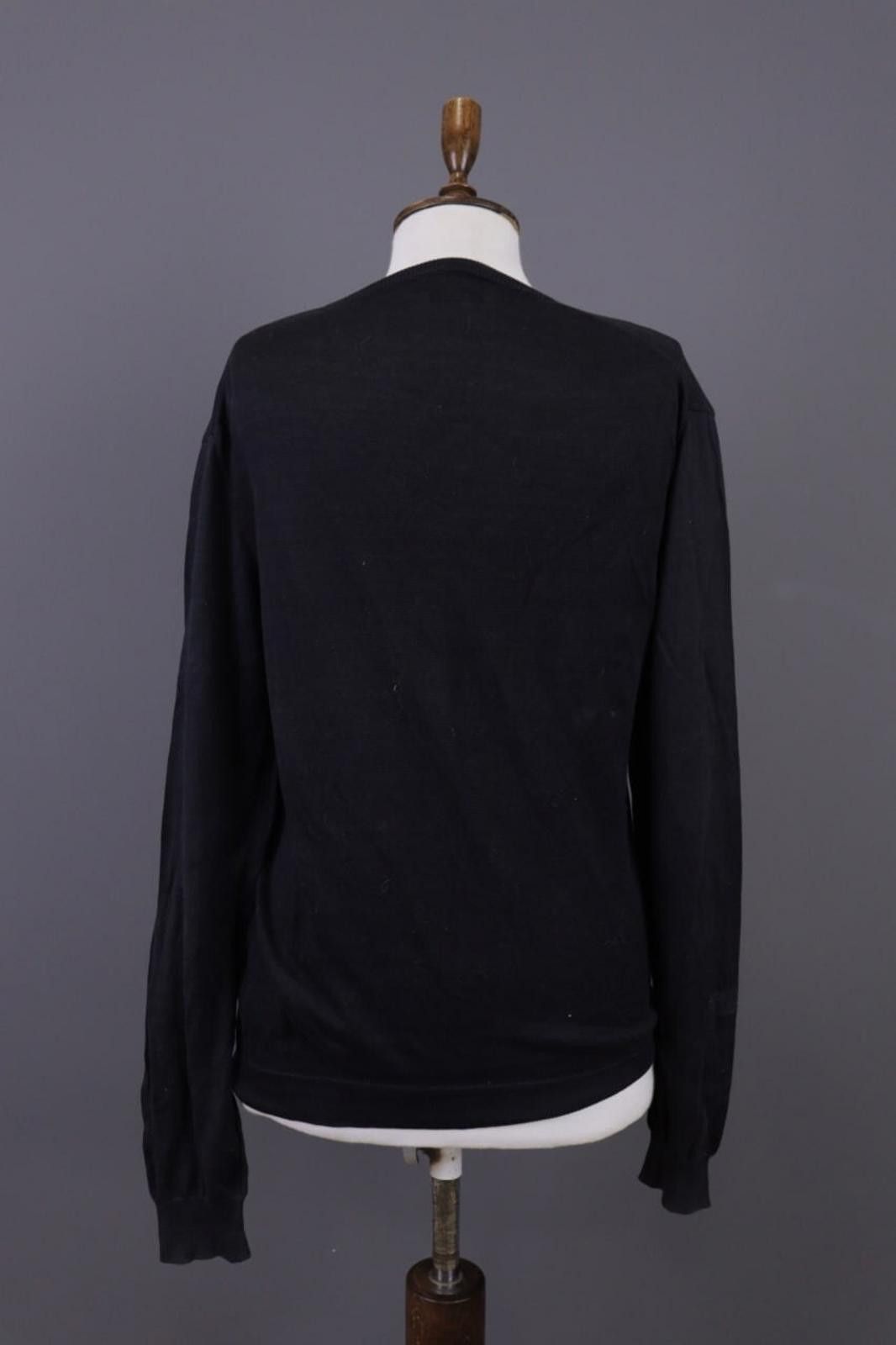 J.Crew J.Crew Black V-Neck Jumper Knit Sweater Size M Size M / US 6-8 / IT 42-44 - 10 Thumbnail