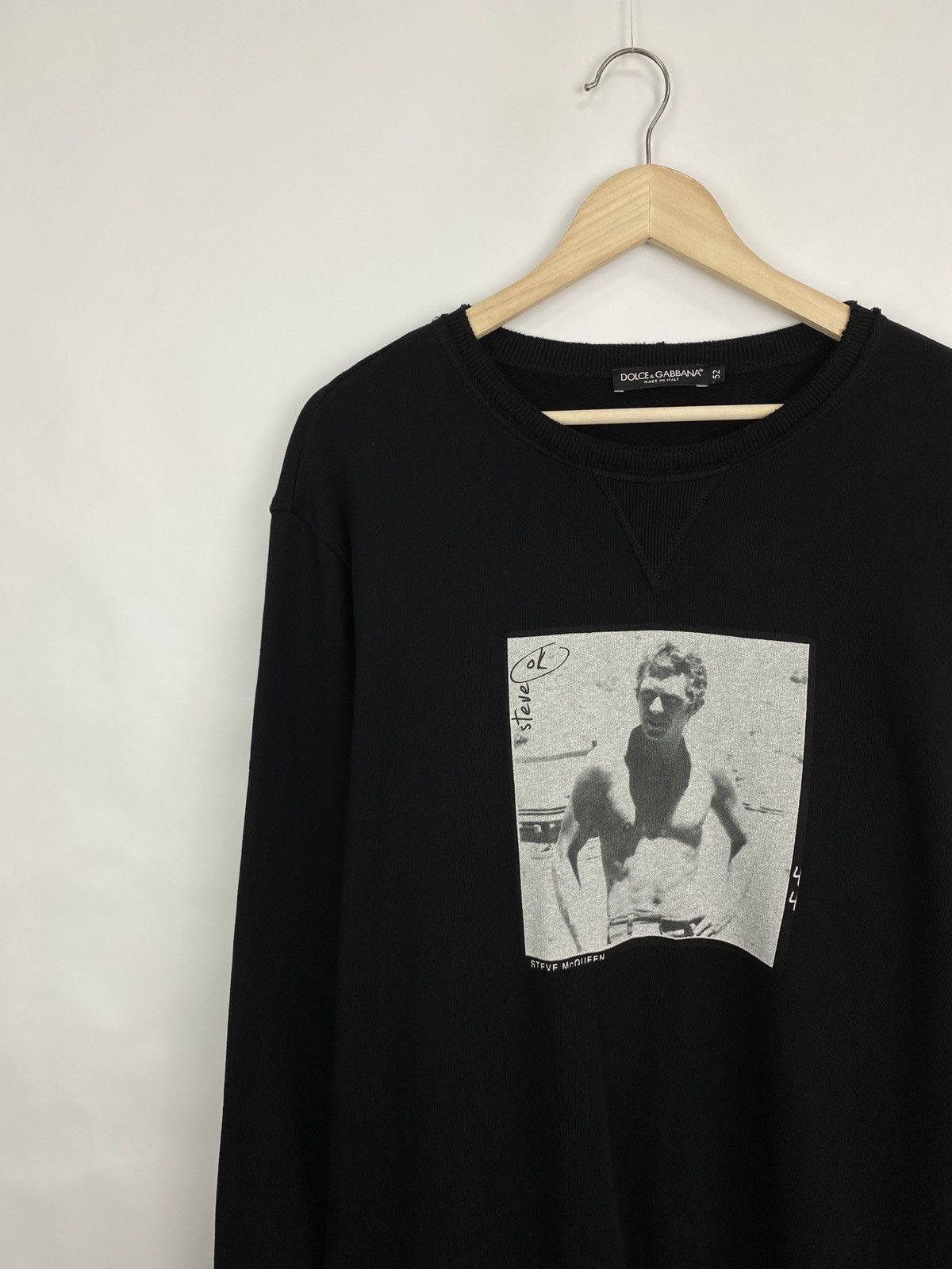 Dolce & Gabbana 🇺🇸 Dolce Gabbana Steve McQueen American Film Actor Sweatshirt Size US XL / EU 56 / 4 - 2 Thumbnail