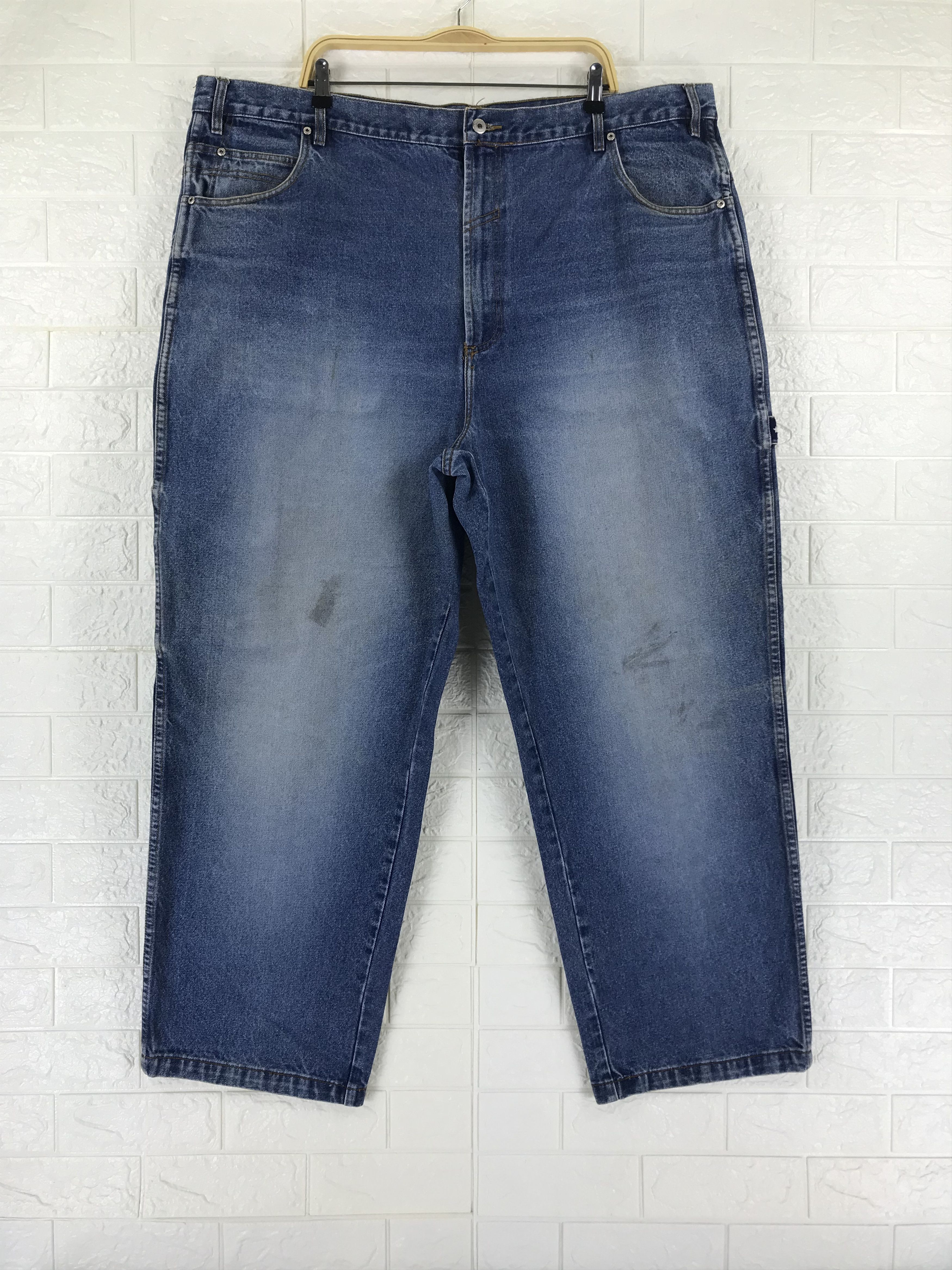 Phat Farm Vintage Phat Farm Oversized Carpenter Wide Baggy Jeans 48x33 Size US 44 / EU 60 - 5 Thumbnail