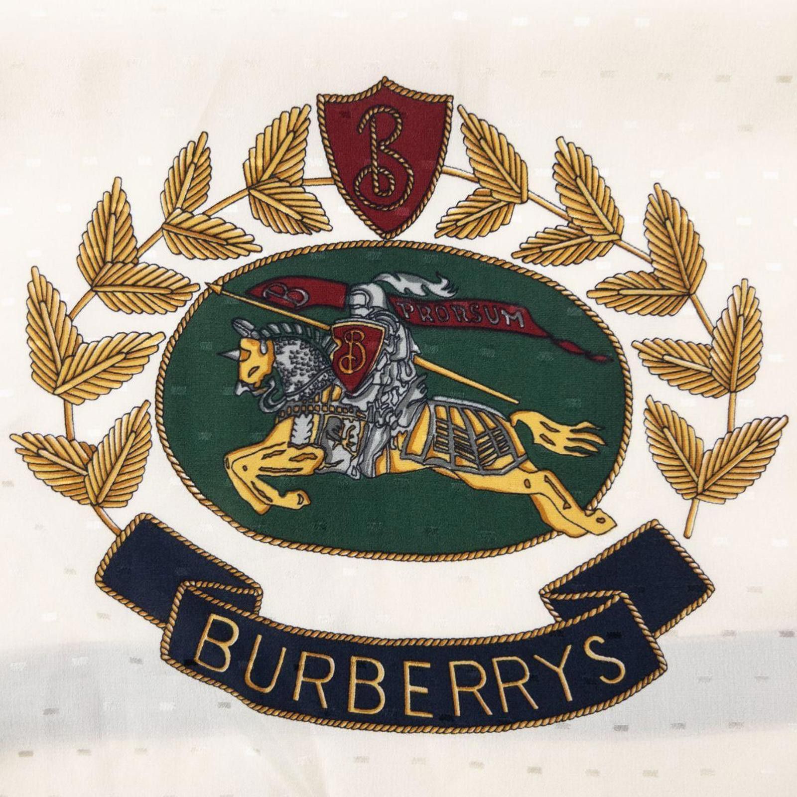 Burberry Vintage 90s Burberry Silk Scarf Size ONE SIZE - 5 Thumbnail