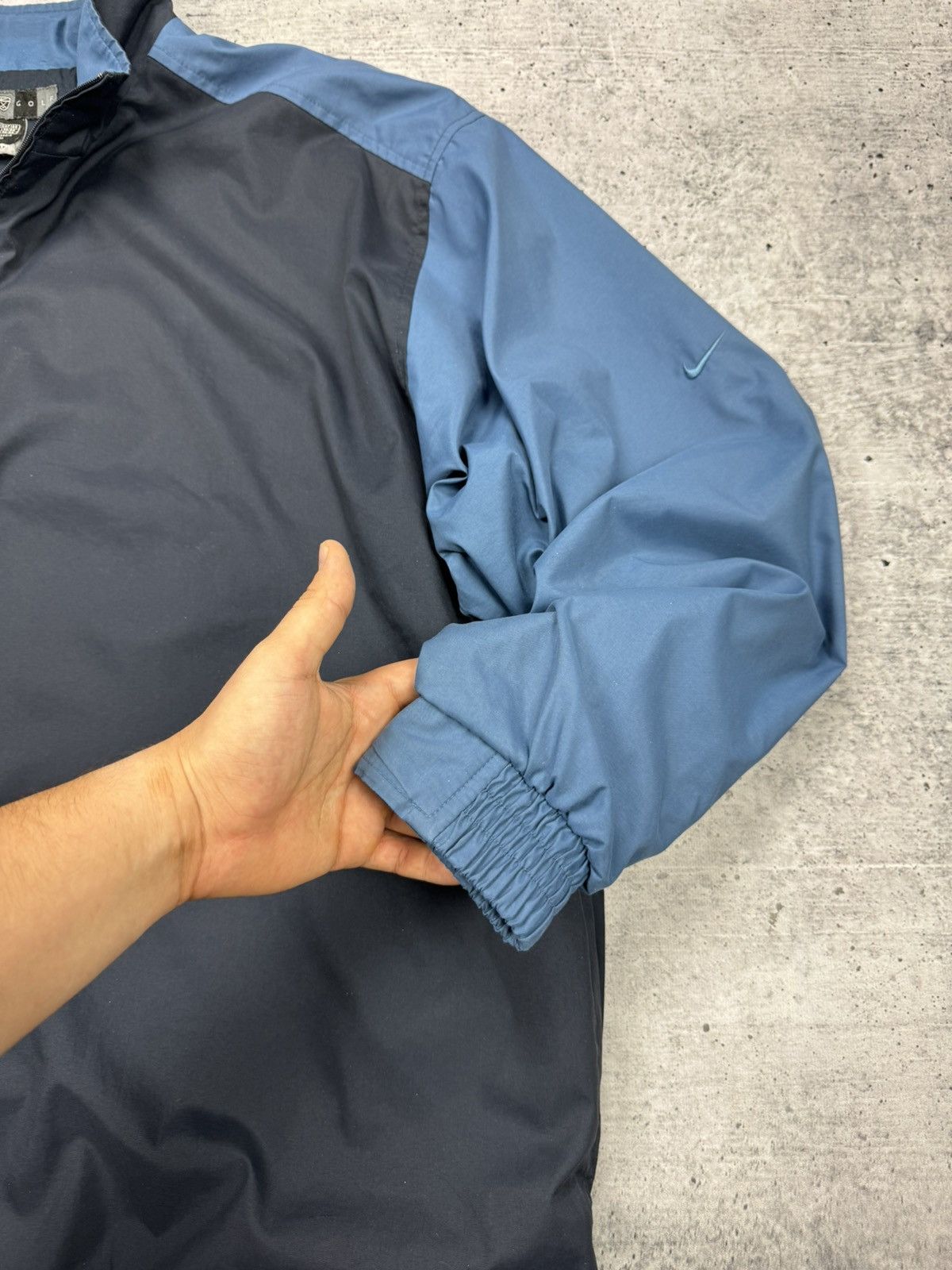Nike × Vintage Vintage Nike Golf 90’s Y2K Style Drill Nylon Anorak Jacket Size US XL / EU 56 / 4 - 10 Thumbnail