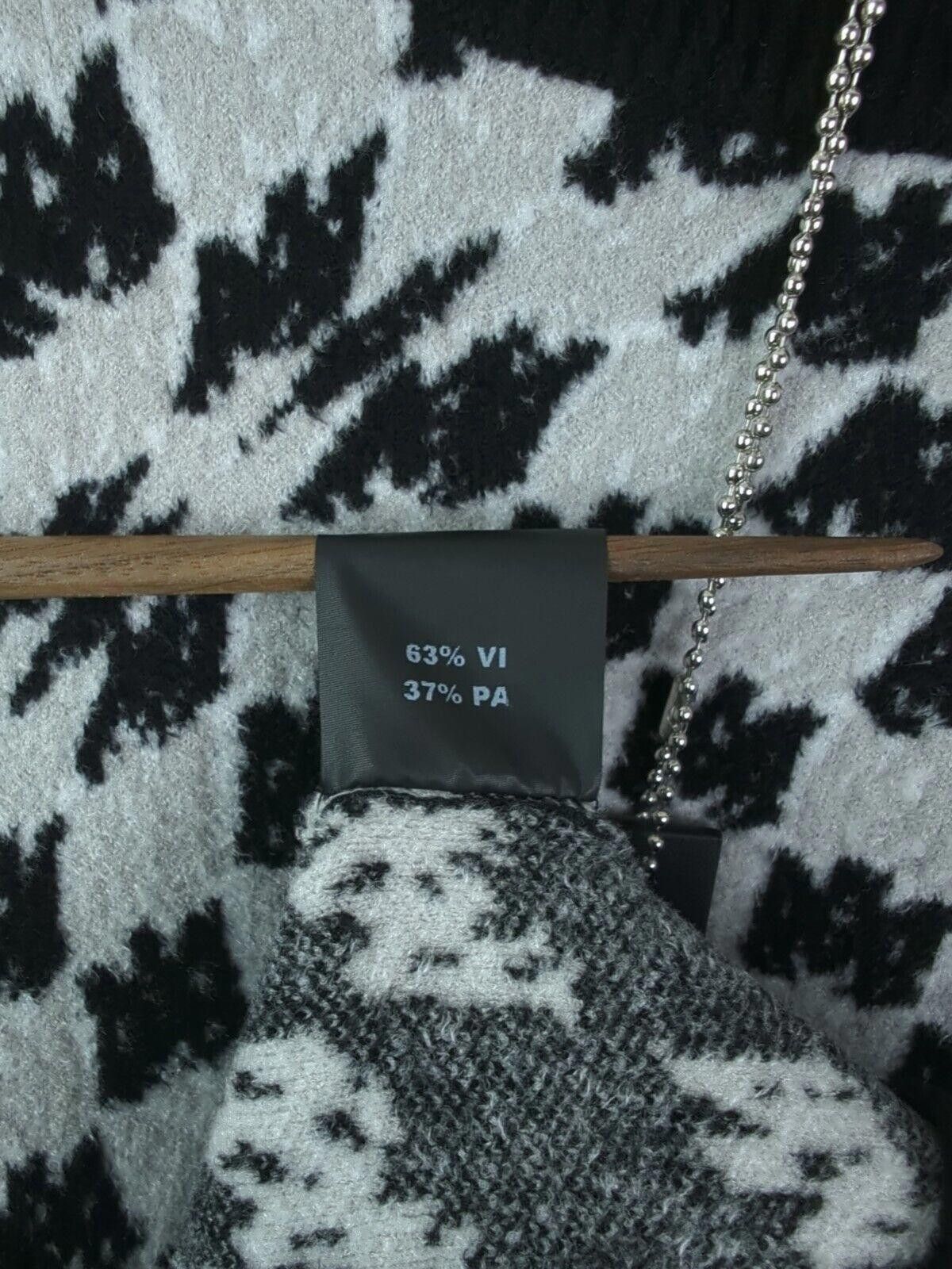 Amiri NWT AW23 AMIRI Men Sz M Monogram Intarsia Knit Sweater Size US M / EU 48-50 / 2 - 9 Thumbnail