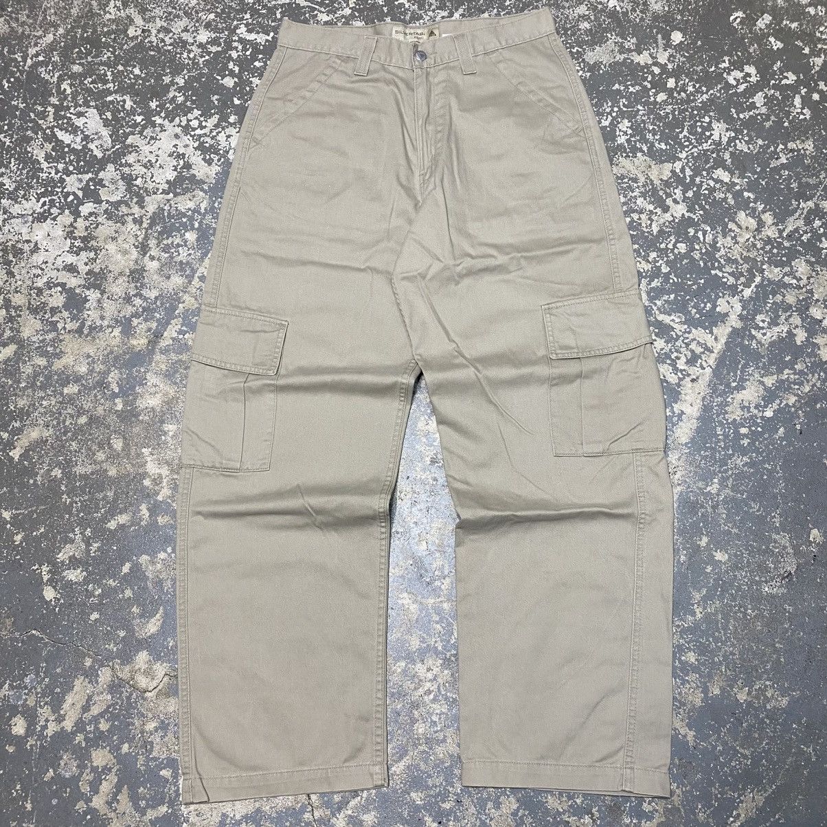 JNCO × Levi's × Vintage Vintage Levi’s SilverTab Cargo Tan Baggy Pants 90s Size US 32 / EU 48 - 5 Thumbnail