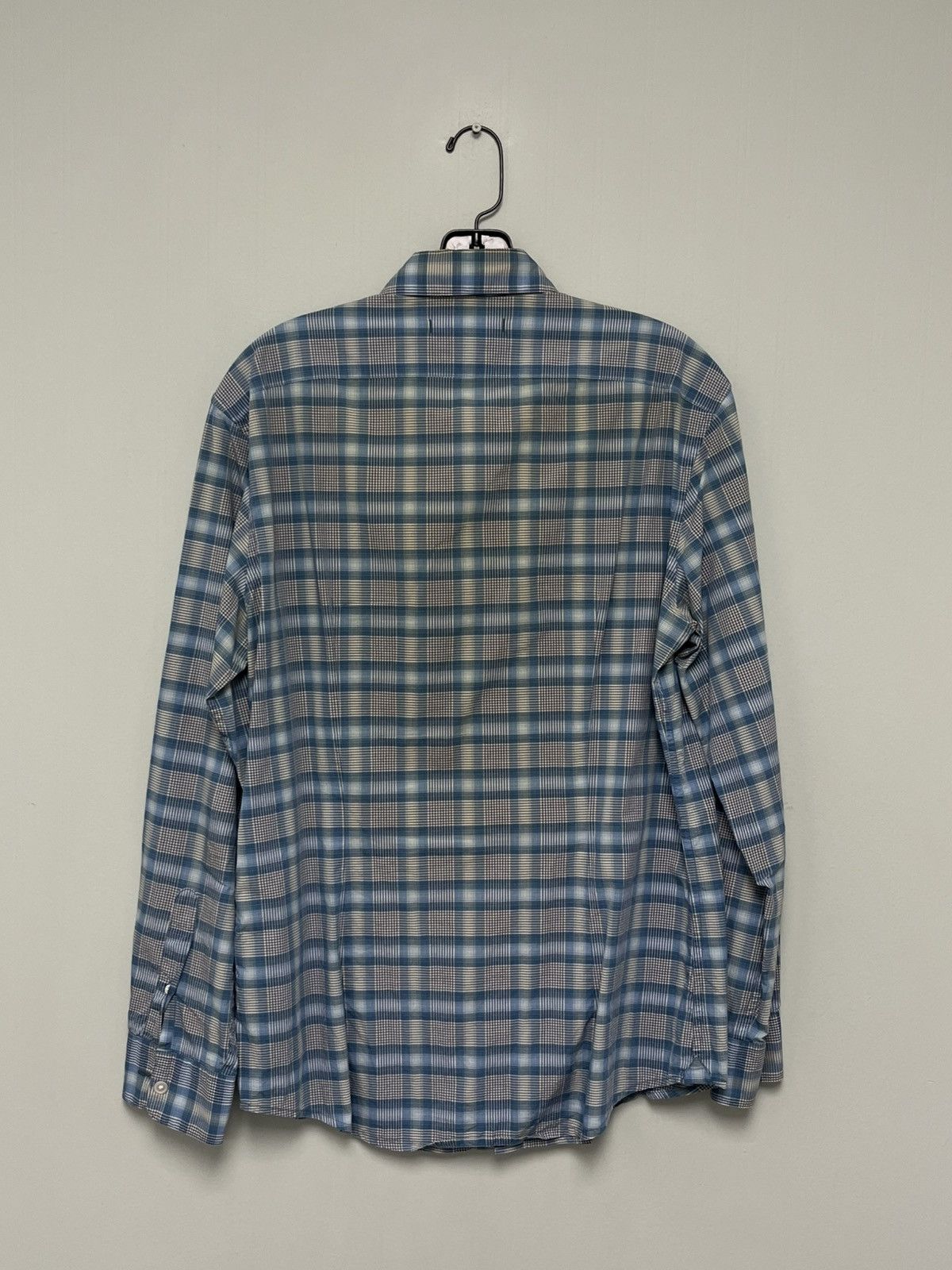 John Varvatos Zipped Pockets Shirt. Blue. Small Size US S / EU 44-46 / 1 - 3 Thumbnail
