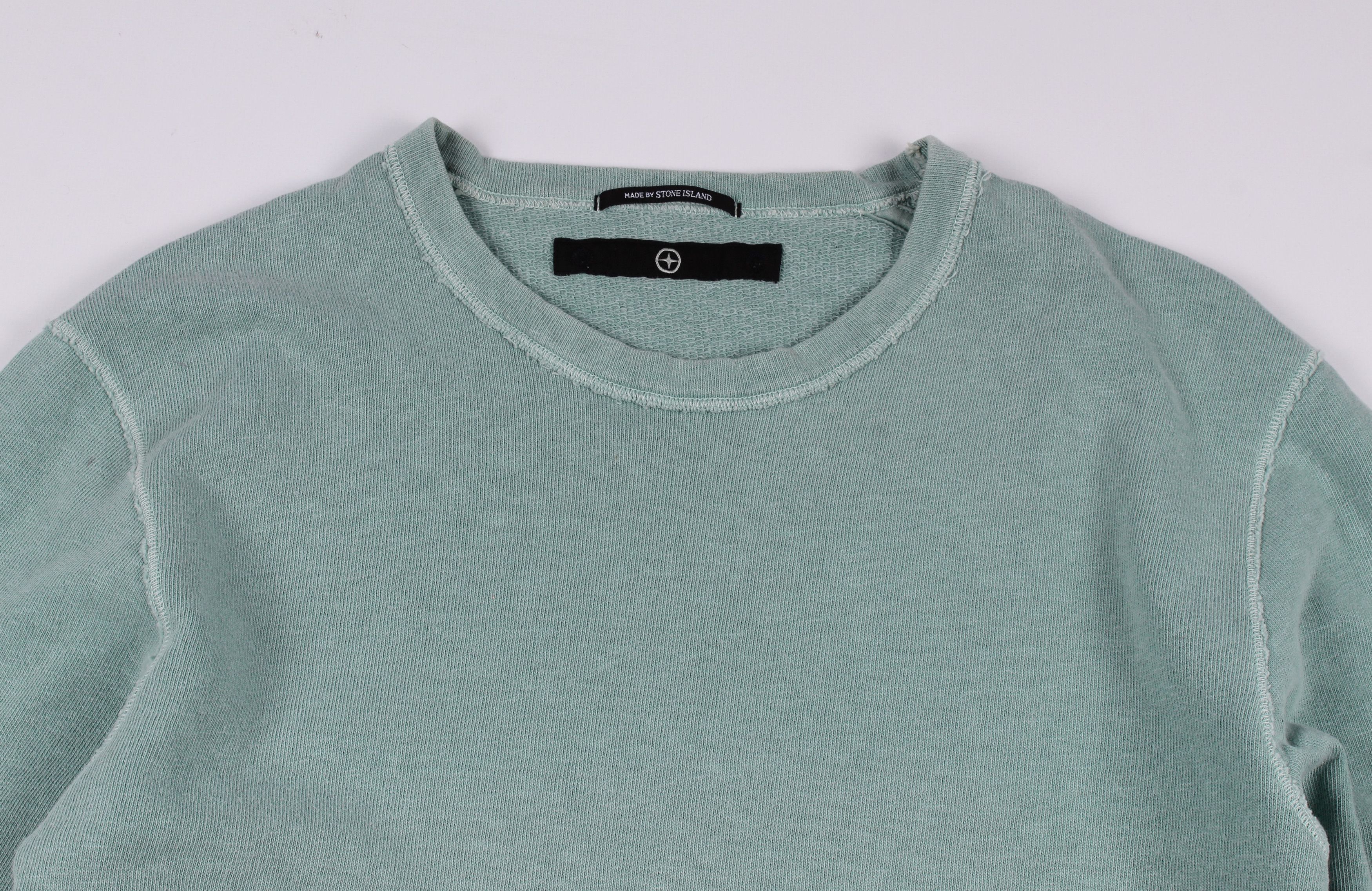 Stone Island Vintage Stone Island Denims Sweatshirt Size US M / EU 48-50 / 2 - 2 Thumbnail