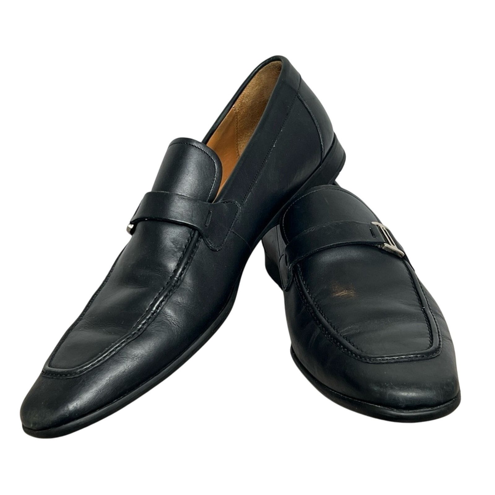 Magnanni Magnanni Shoes Mens 10 M 15061 Horsebit Loafer Leather Spain Size US 10 / EU 43 - 8 Thumbnail