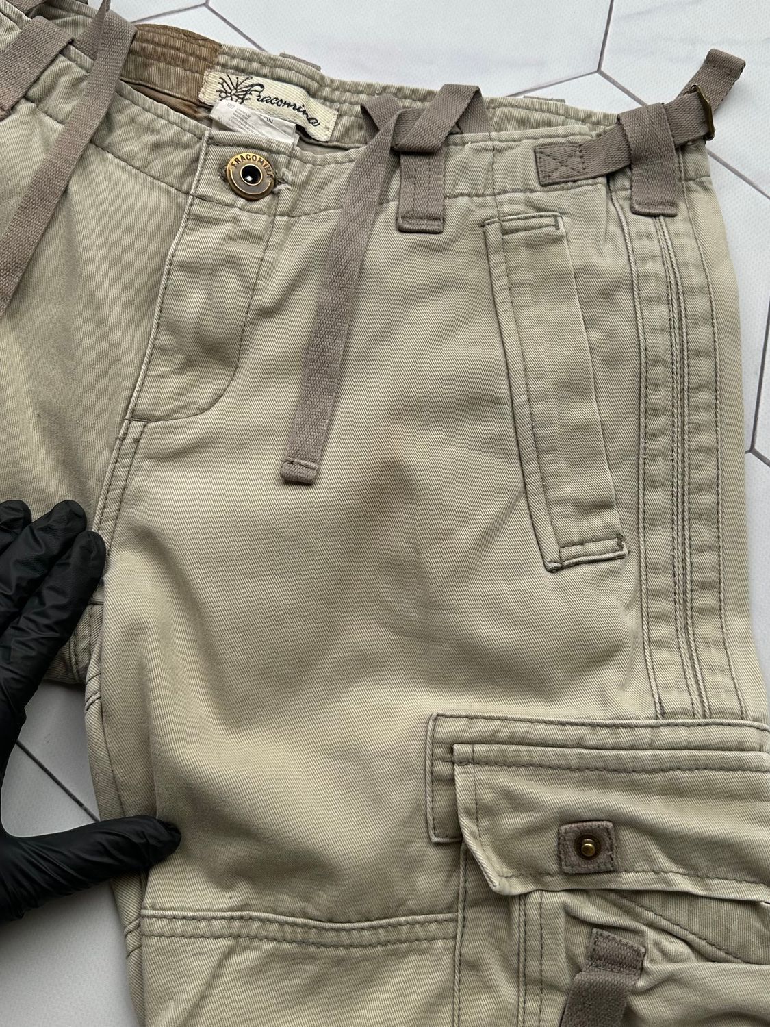 Japanese Brand Vintage Bondage Cargo Pants (B397)E2 Size US 30 / EU 46 - 4 Thumbnail