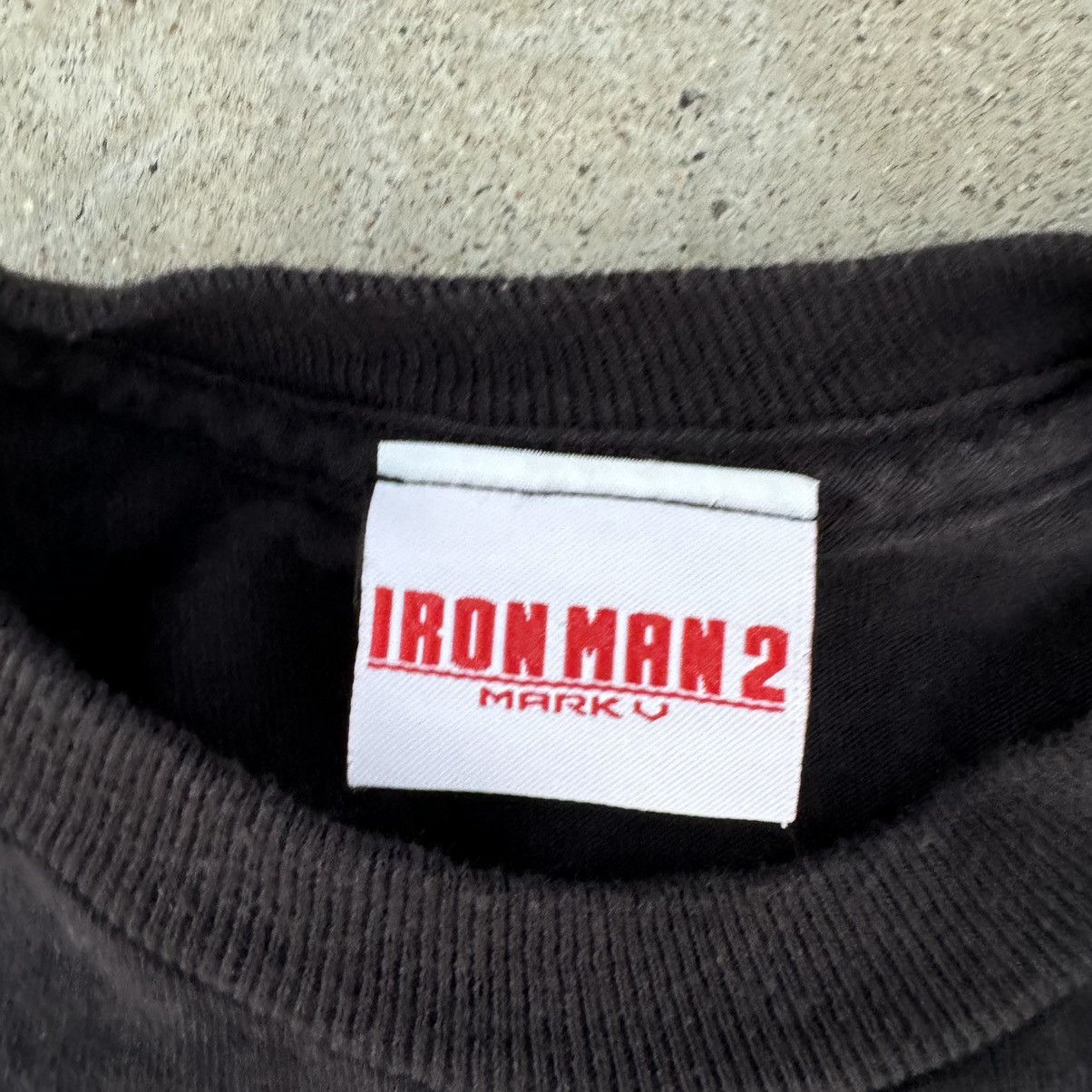 Band Tees × JNCO × Stussy Vintage Y2K 2010 Black AC/DC Ironman 2 Movie Promo Tee Small Size US S / EU 44-46 / 1 - 6 Thumbnail