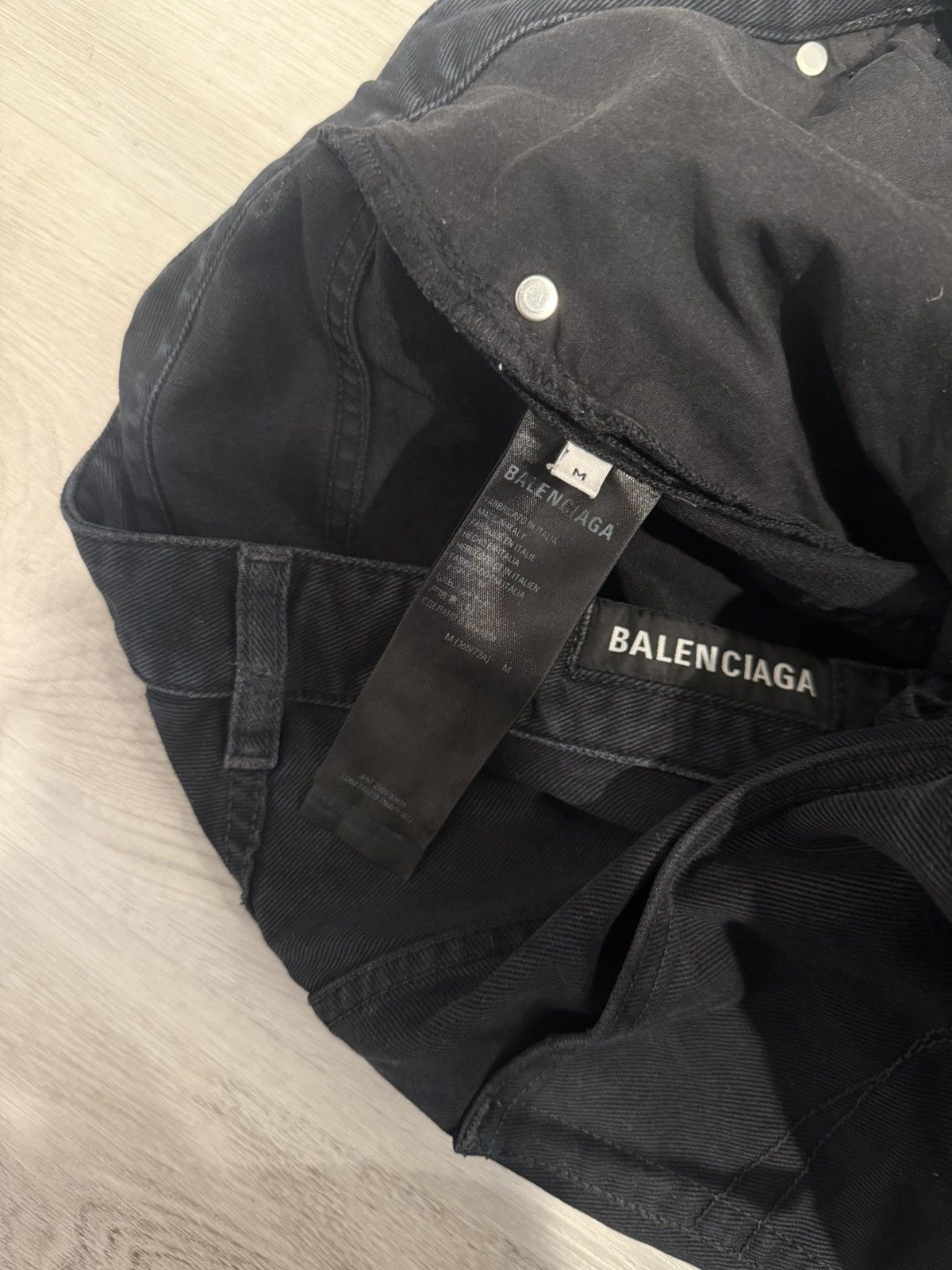 Balenciaga f/w 2023 wide leg baggy denim!! Size US 30 / EU 46 - 8 Thumbnail