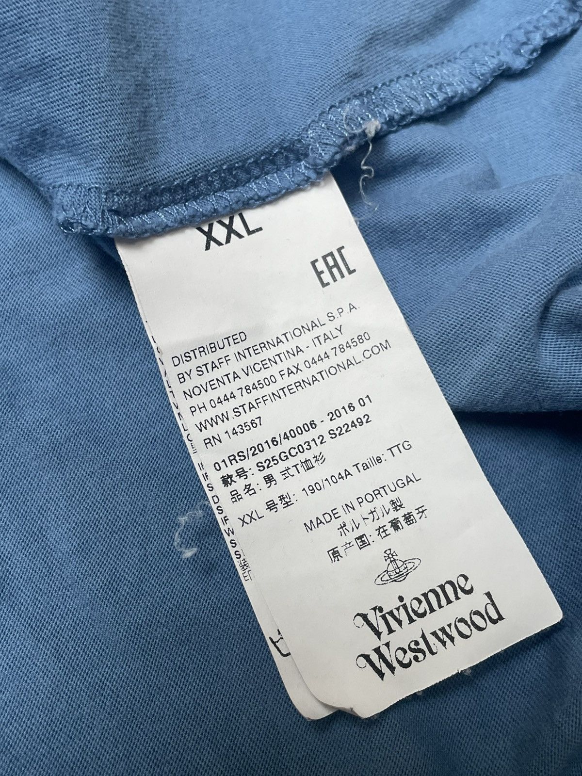 Vivienne Westwood Vivienne Westwood vintage style designer tee archive couture Size US XL / EU 56 / 4 - 4 Thumbnail