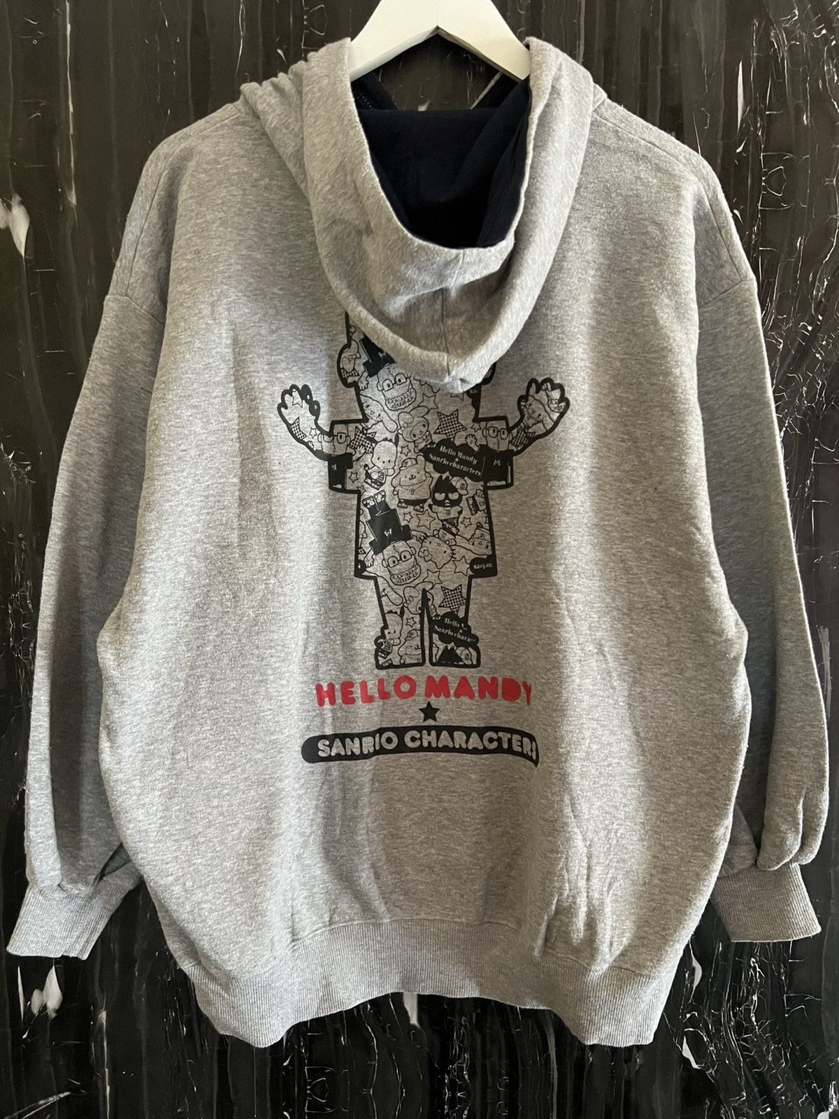 Japanese Brand Hello Mandy Hoodie Japanese Archive Streetwear Pullover Size US L / EU 52-54 / 3 - 2 Thumbnail