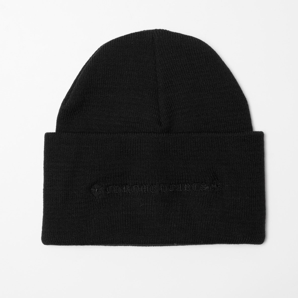 Chrome Hearts CHROME HEARTS HAT WATCH CAP ACRYLIC BLACK Size ONE SIZE - 3 Thumbnail