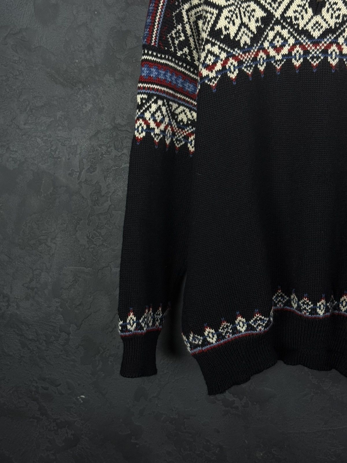 Dale Of Norway Dale Of Norway Men’s 1/4 Zip Wool Knitted Sweather Size XL Size US XL / EU 56 / 4 - 6 Thumbnail