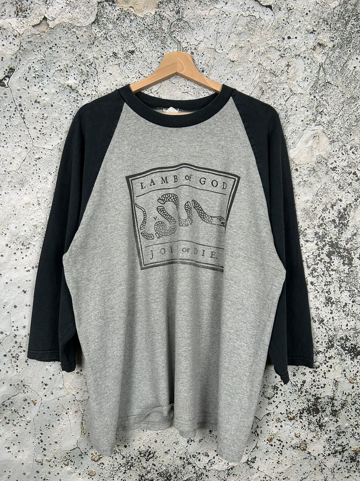 Band Tees Vintage Lamb of God Join Or Die Rock Band Tee 90s Rare Size US XL / EU 56 / 4 - 1 Thumbnail