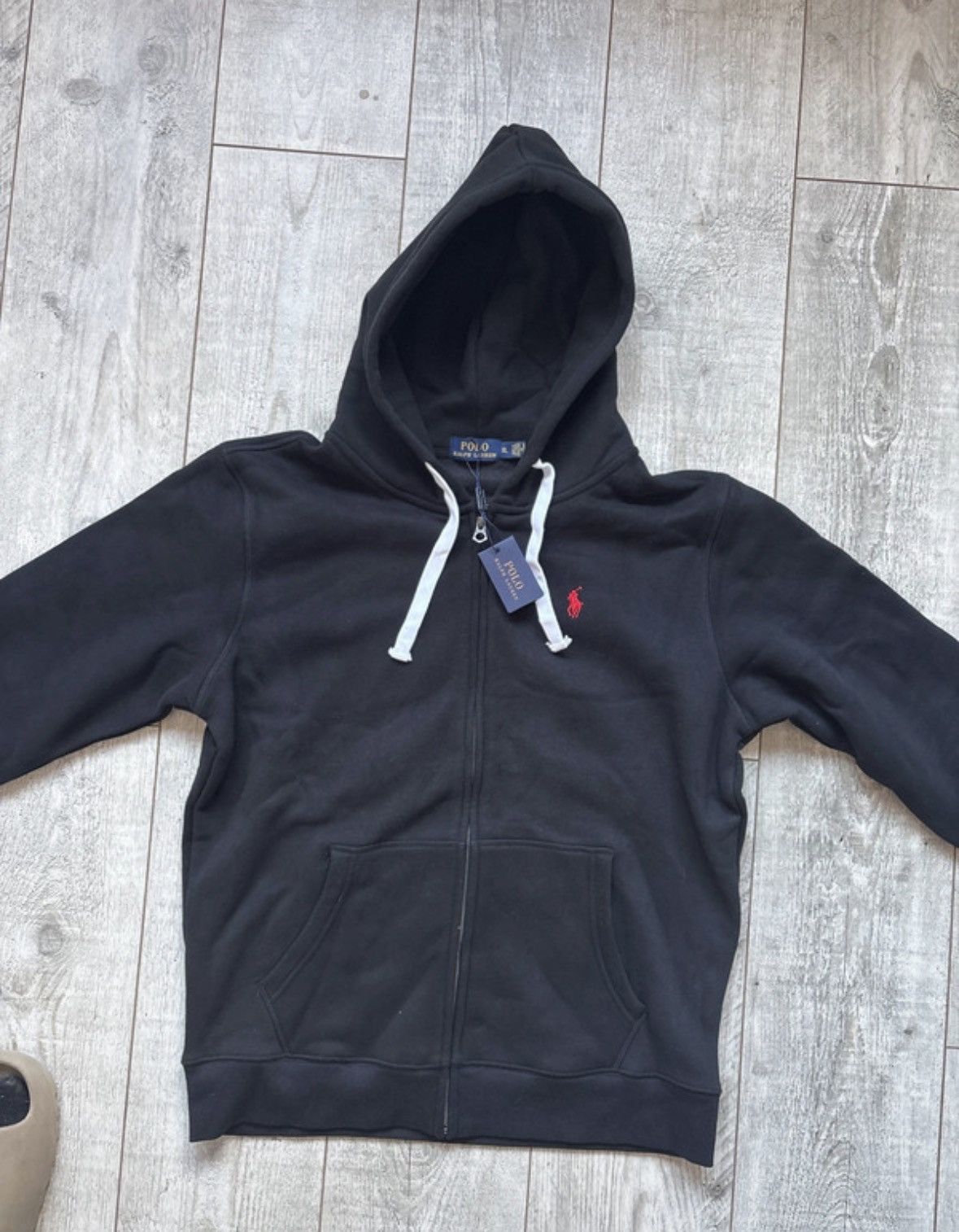 Ralph Lauren Black Ralph Lauren Zip Hoodie New XL Mens Size US XL / EU 56 / 4 - 5 Thumbnail