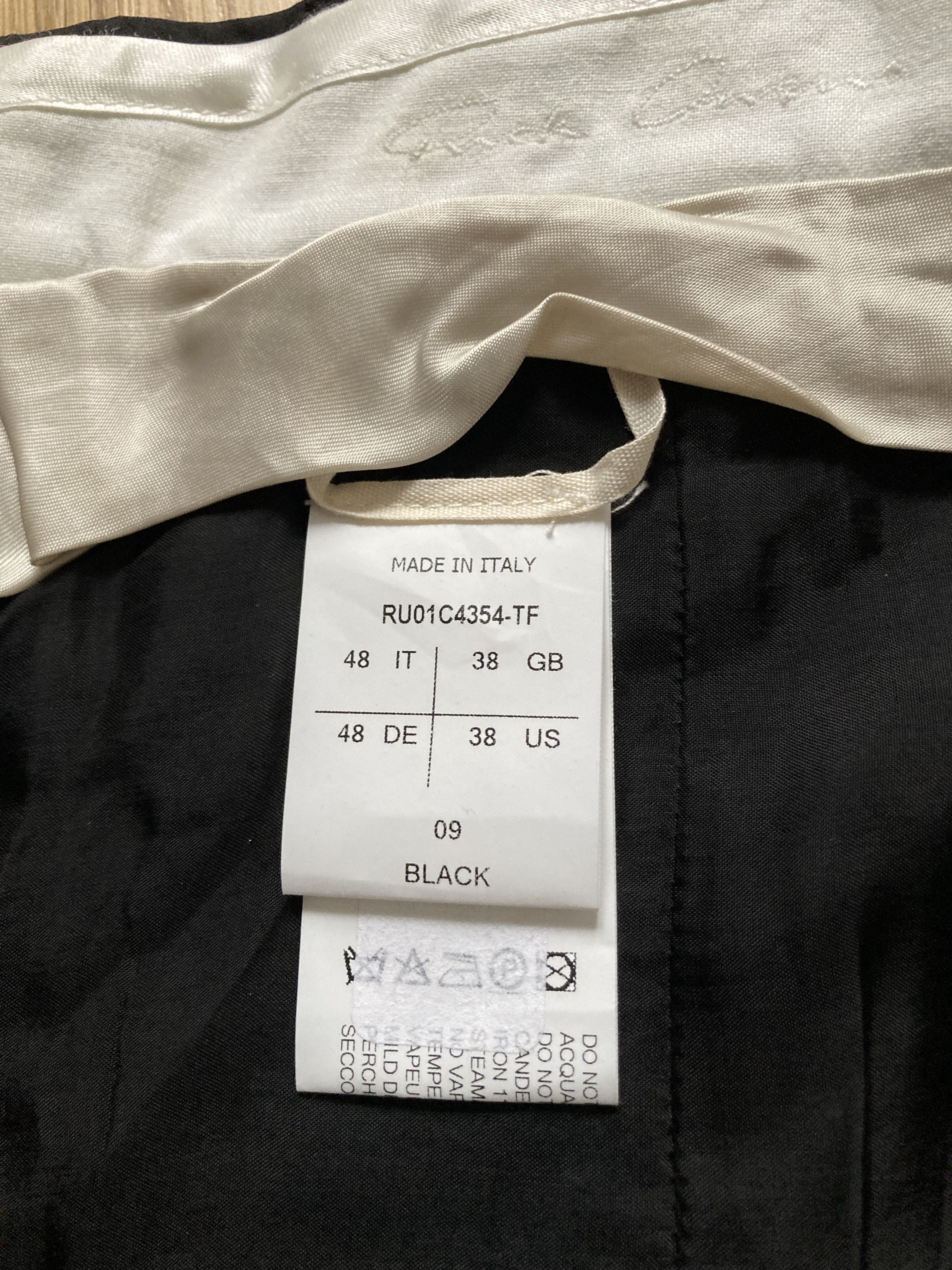 Rick Owens S/S 23 "EDFU" Runway Dirt Cooper High-Waist Pants 32/M Size US 32 / EU 48 - 18 Thumbnail