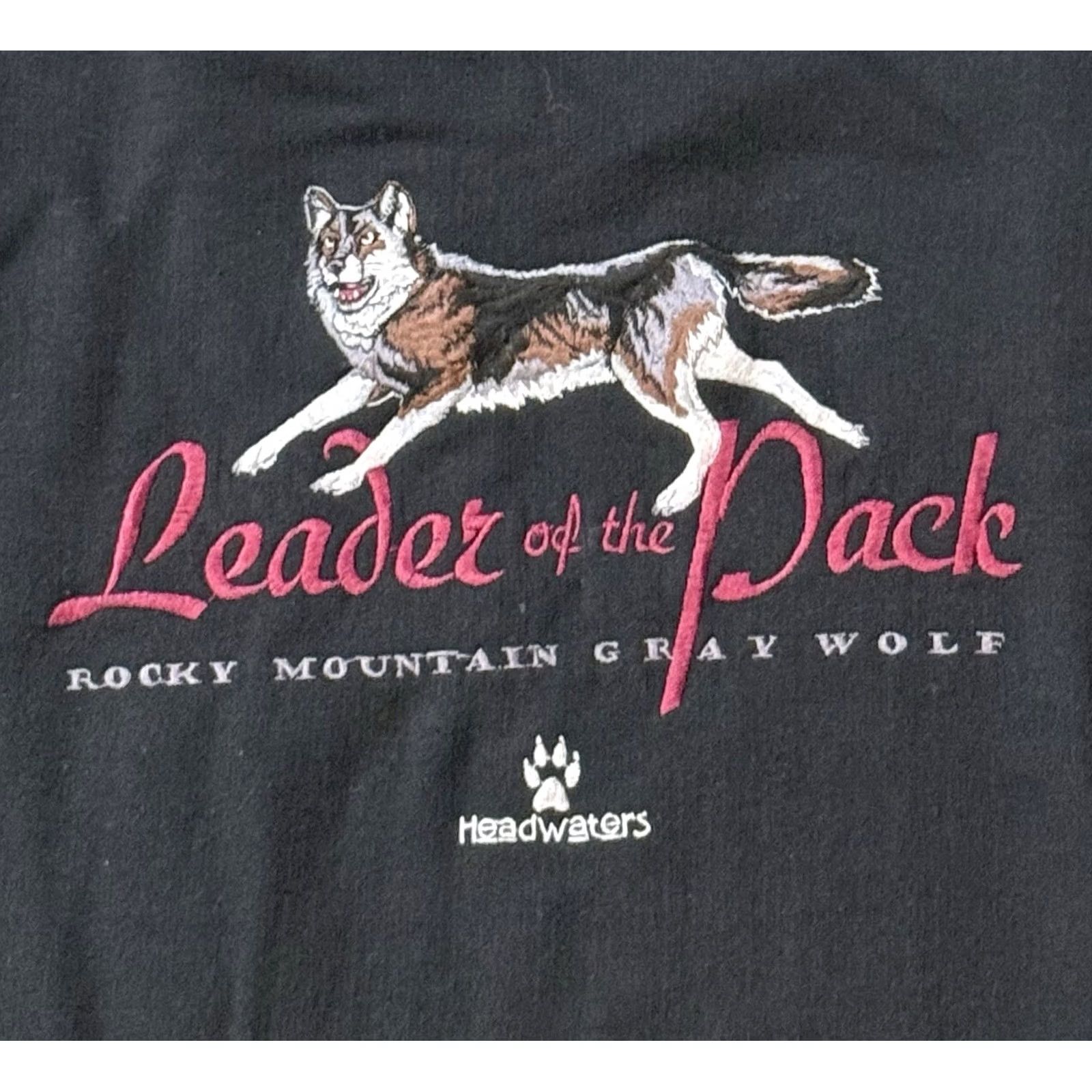 Vintage VINTAGE Headwaters Crewneck Sweatshirt XL Gray Wolf USA Men Size US XL / EU 56 / 4 - 3 Thumbnail