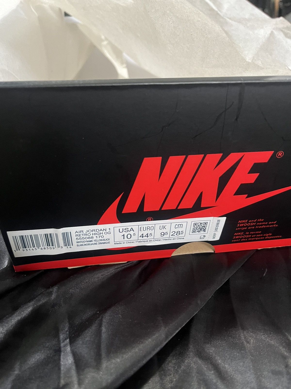 Jordan Brand Jordan 1 First class Flight Size US 10.5 / EU 43-44 - 9 Thumbnail