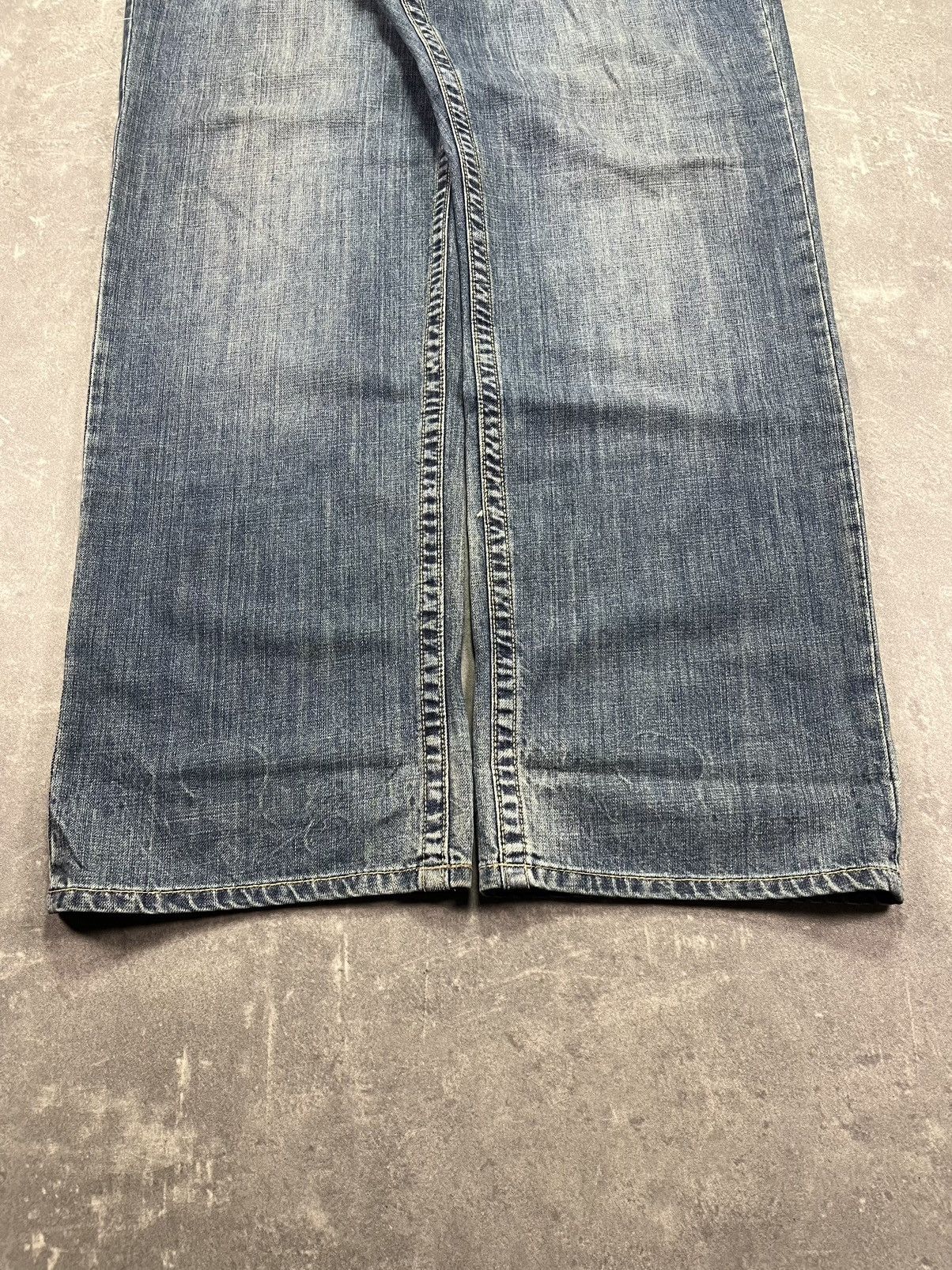 Ecko Unltd. Crazy 2000s Ecko Unltd. Grafitti Printed Flaps Baggy Jeans Size US 40 / EU 56 - 17 Thumbnail