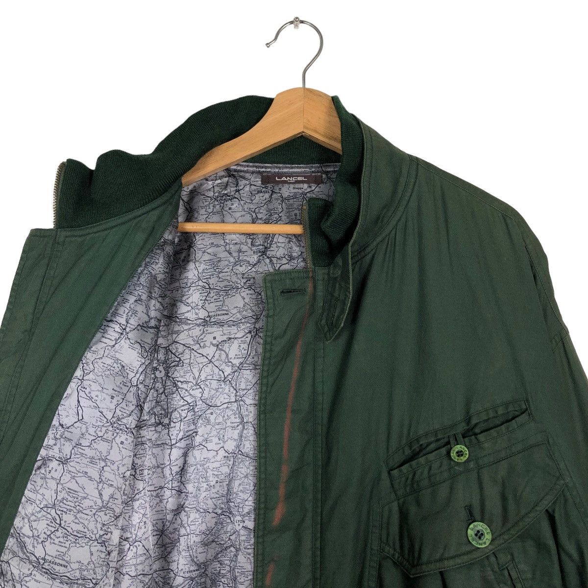 Japanese Brand 🔥Vintage Bomber Jacket Lancel Paris Size US L / EU 52-54 / 3 - 10 Thumbnail