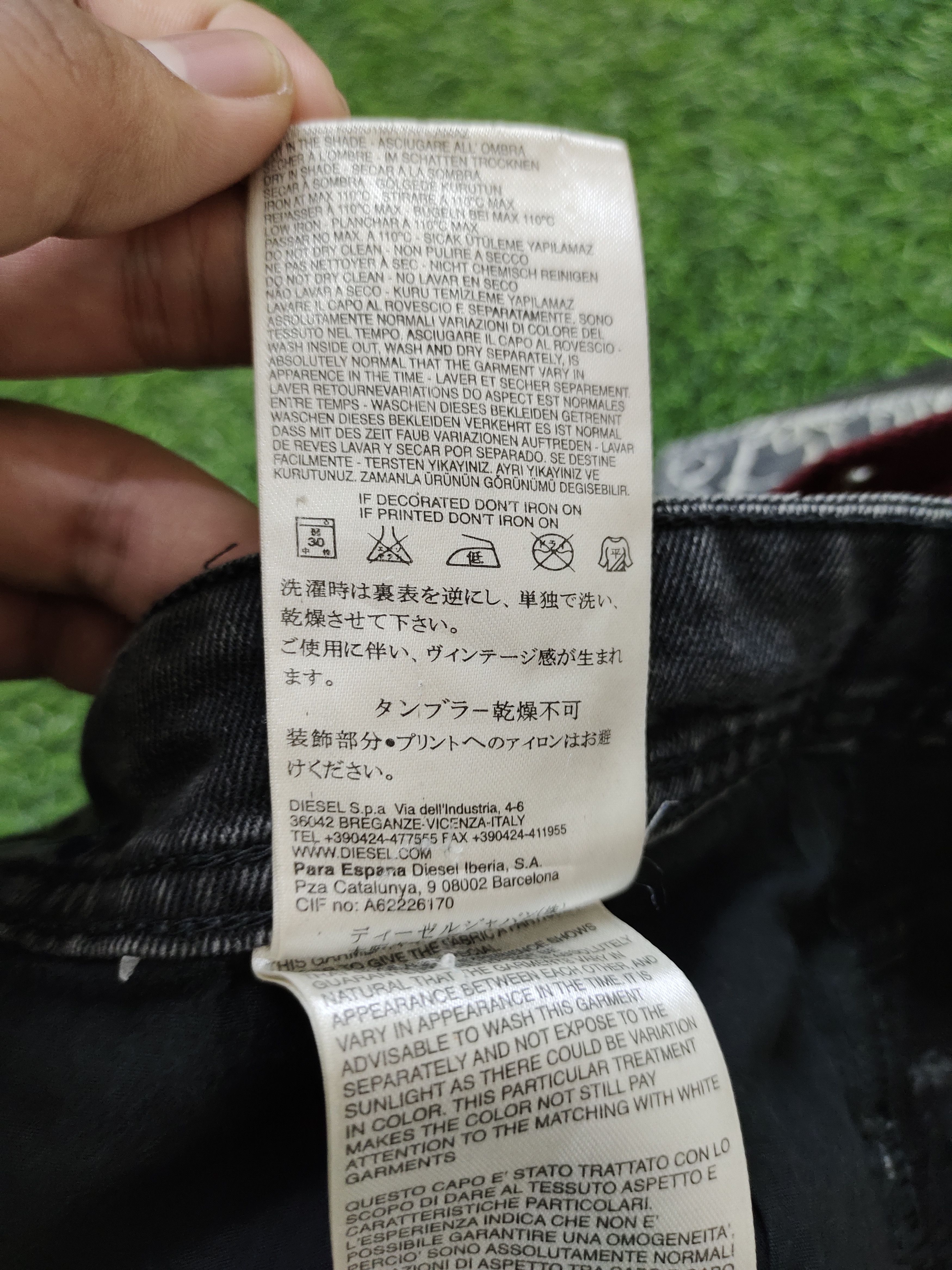 Diesel × If Six Was Nine × Undercover Diesel Jeans Patches Distress Faded Punk Undercover Style Size US 32 / EU 48 - 18 Thumbnail