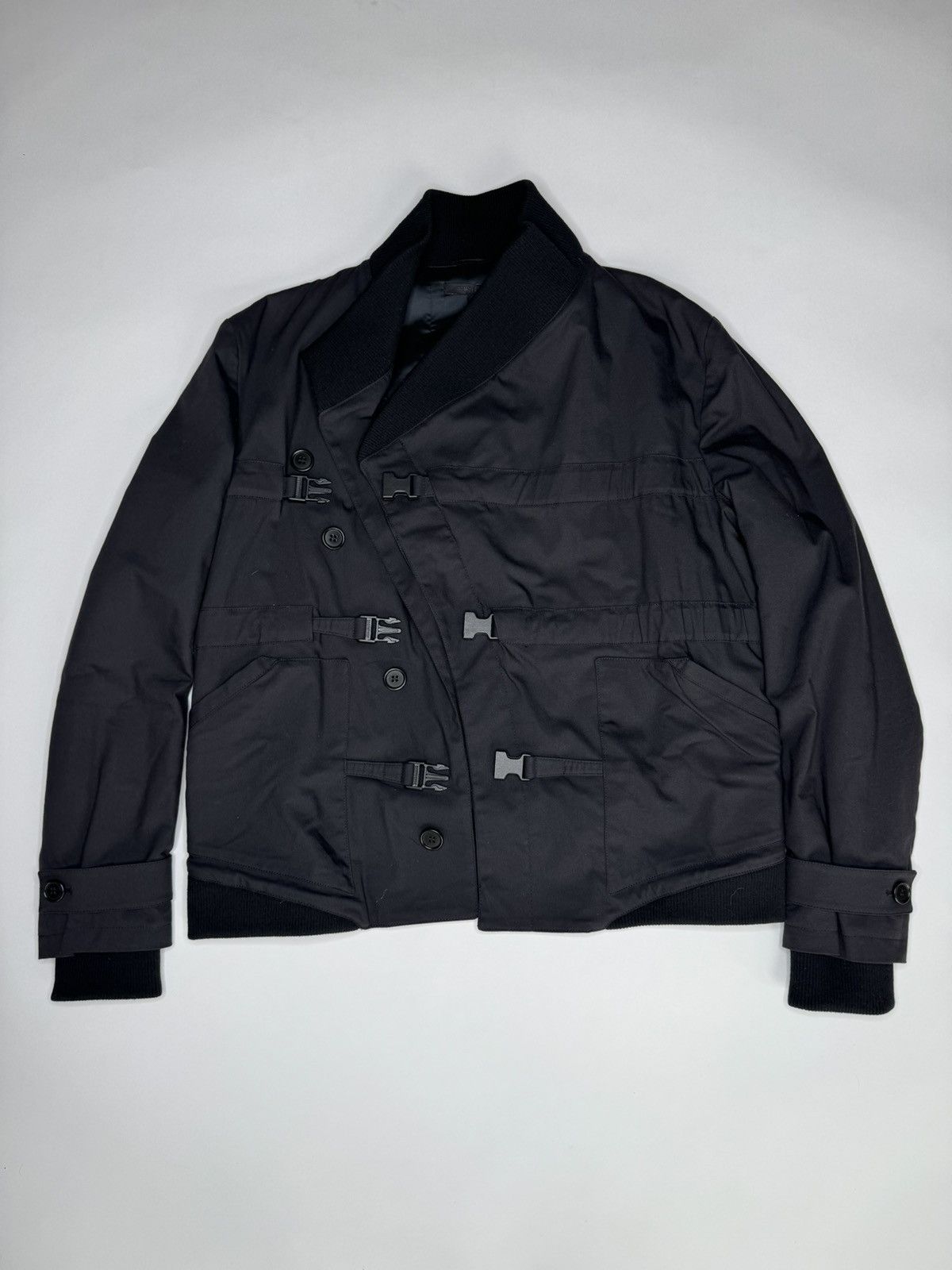 Helmut Lang Helmut Lang Vintage Kimono Aviator Jacket Size US M / EU 48-50 / 2 - 2 Thumbnail
