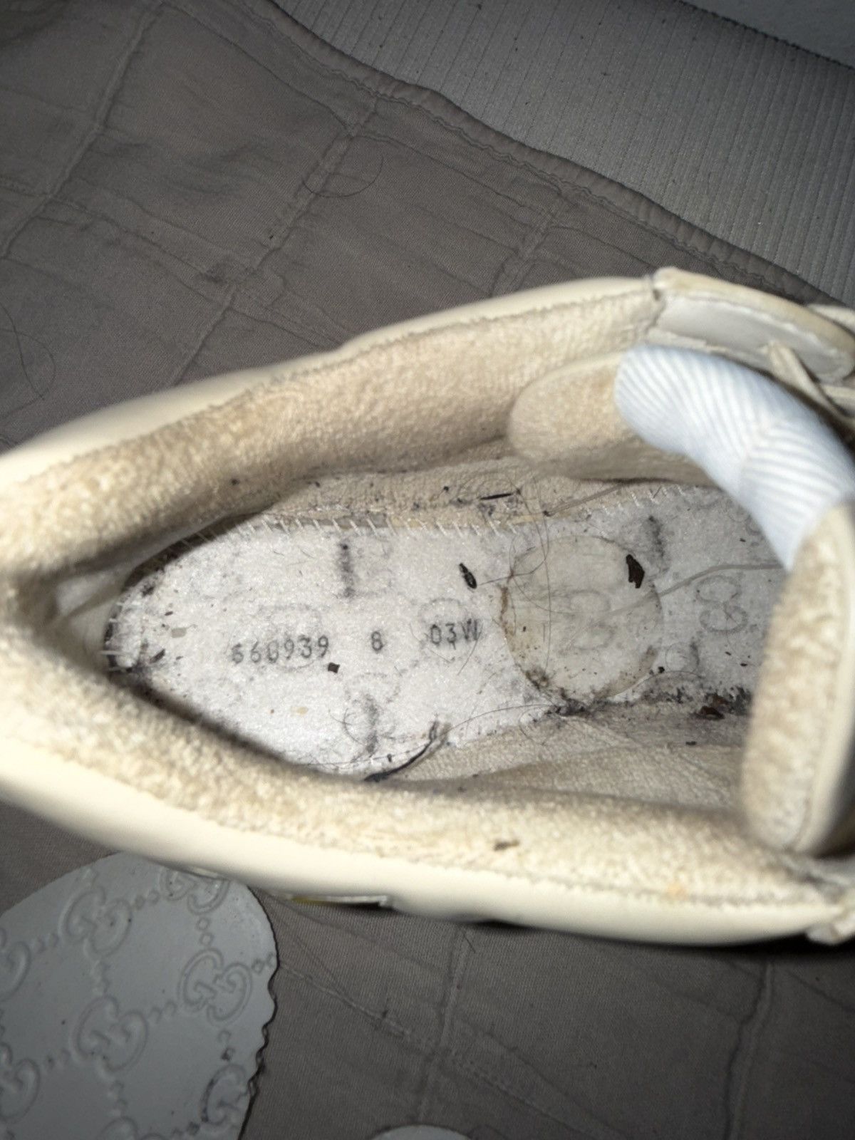 Gucci Gucci Rhyton Leather Star Sneakers – Cream / Yellow Size US 8.5 / EU 41-42 - 8 Thumbnail