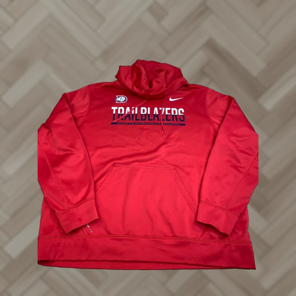 Nike Nike Therma Fit Portland Trailblazers Hoodie Men 2XL Red Pullover 13001 Size US XXL / EU 58 / 5 - 1 Thumbnail