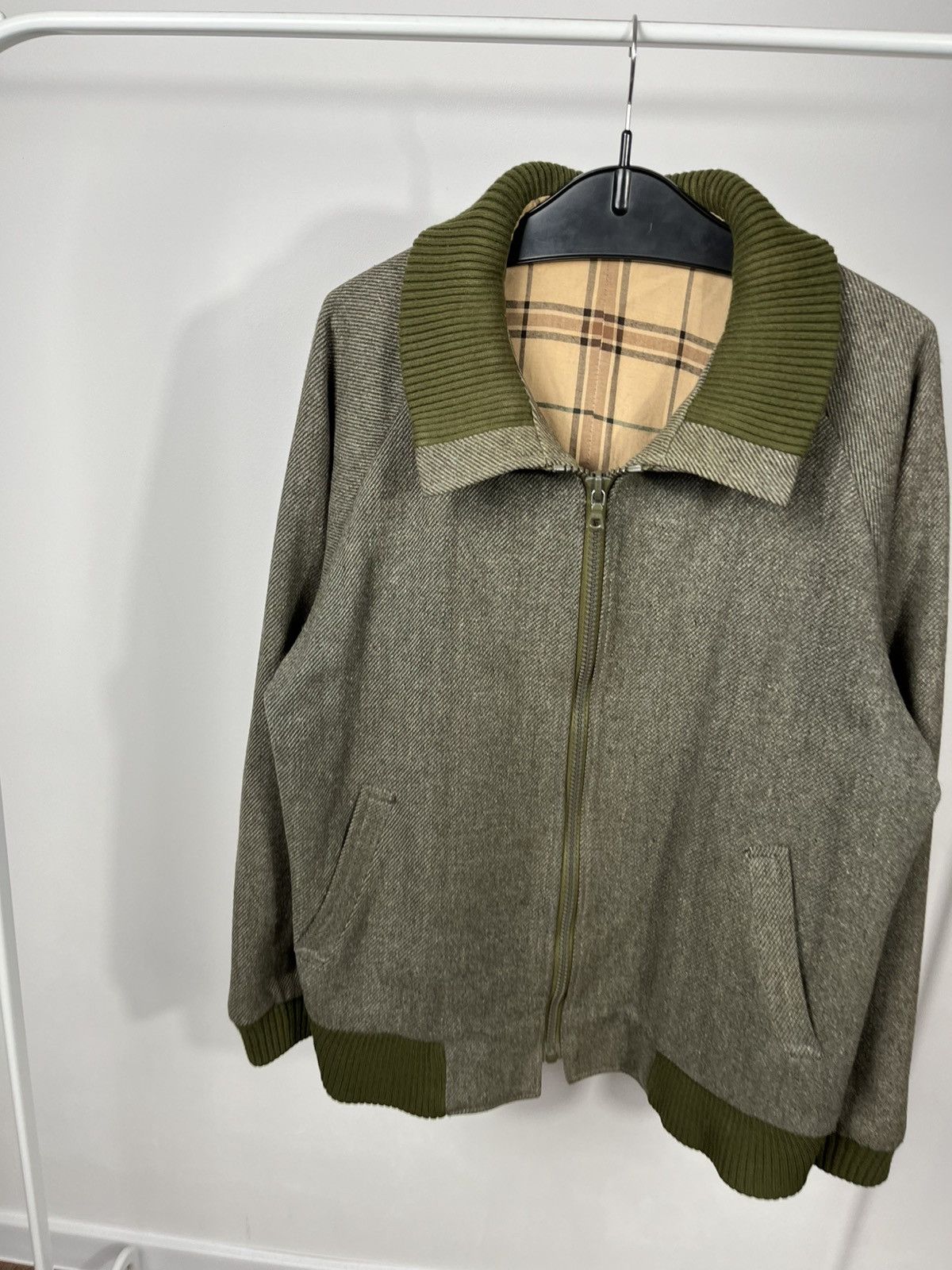 Other Vintage Gurtex Wool Blend Jacket Talon Zip Made England Mens Size US XL / EU 56 / 4 - 2 Thumbnail