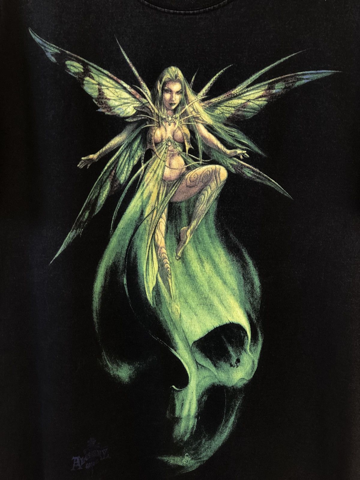 Expert Horror Vintage ABSINTHIA The FAIRY ALCHEMY Gothic Size US L / EU 52-54 / 3 - 2 Thumbnail