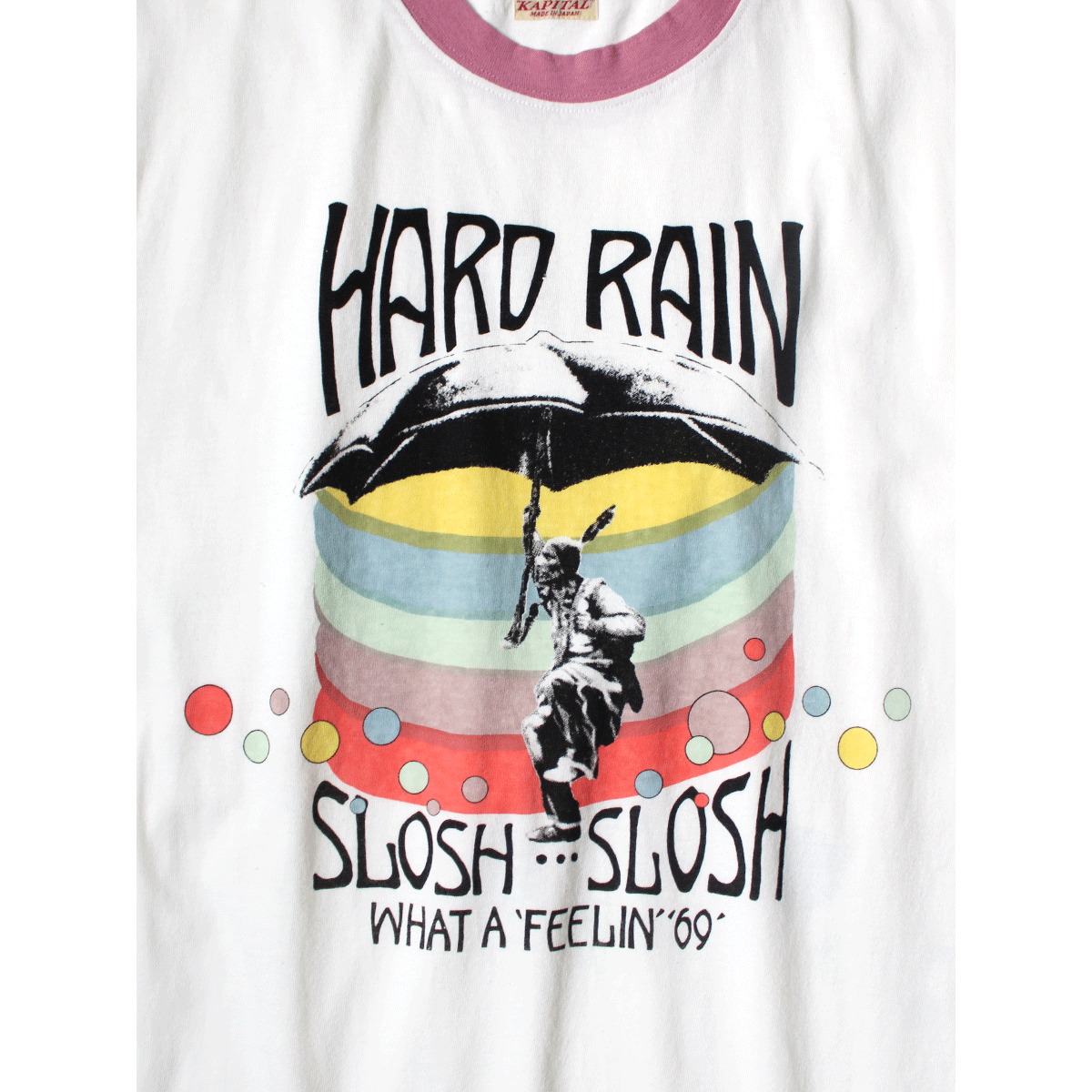 Kapital Kapital 20/- Jersey Ringer T (Hard Rain Sundance pt) Tee Size US S / EU 44-46 / 1 - 5 Thumbnail