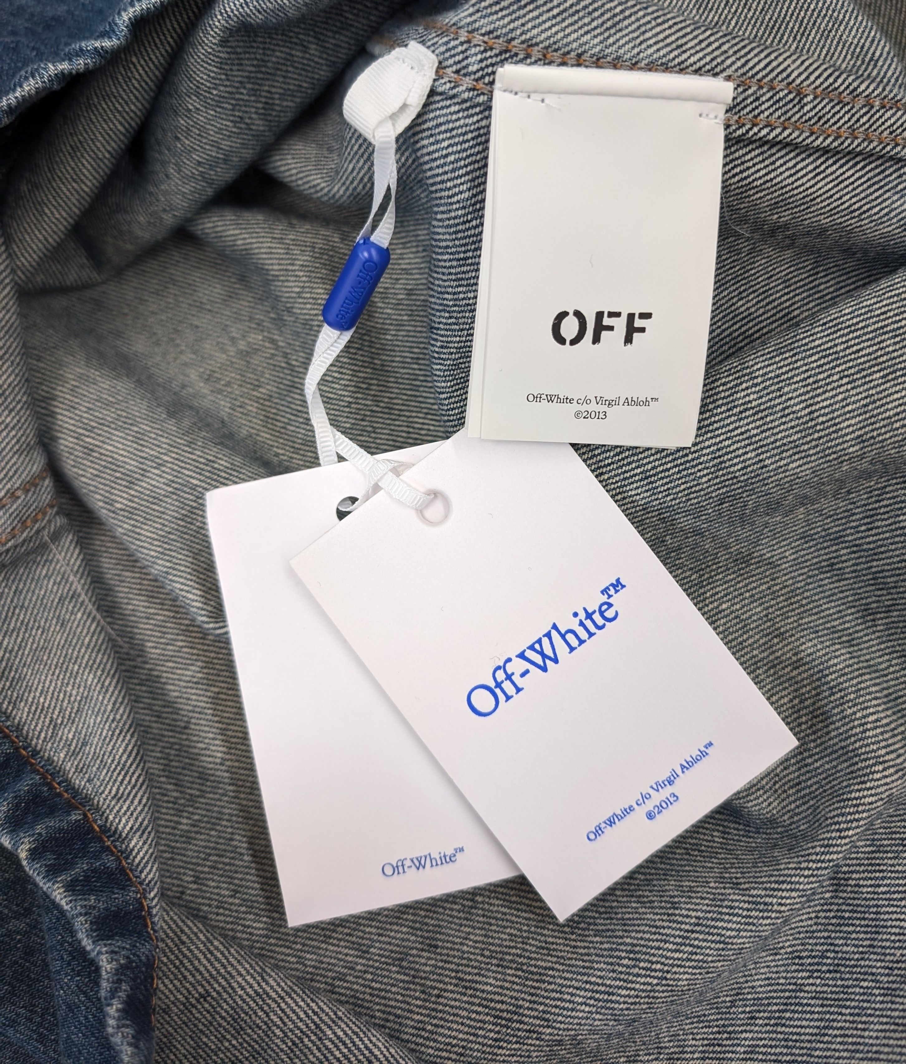 Off-White Off-White Denim Shirt Size US S / EU 44-46 / 1 - 7 Thumbnail