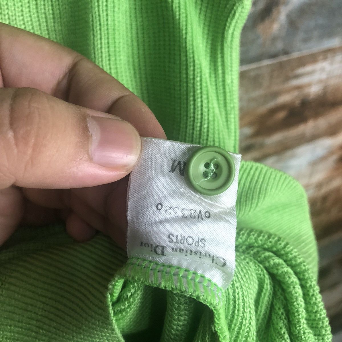 Christian Dior Monsieur Christian Dior Sports Green Vest #A1335 Size M / US 6-8 / IT 42-44 - 13 Thumbnail