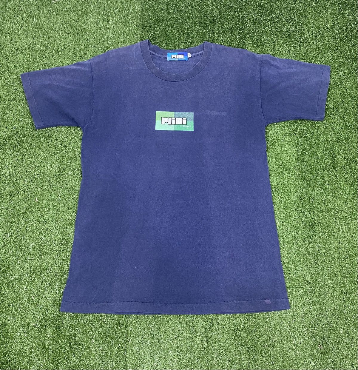 Vintage Vintage mini by Xlarge faded box logo t shirt Size US L / EU 52-54 / 3 - 6 Thumbnail