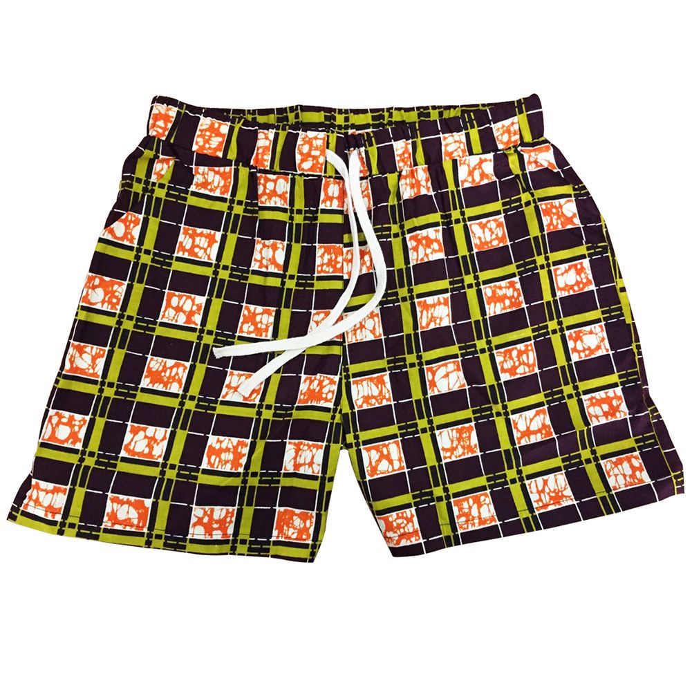 Other Cotton Batik Print Shorts Casual Beach Wind Elastic Waist Size 28" / US 6 / IT 42 - 3 Thumbnail