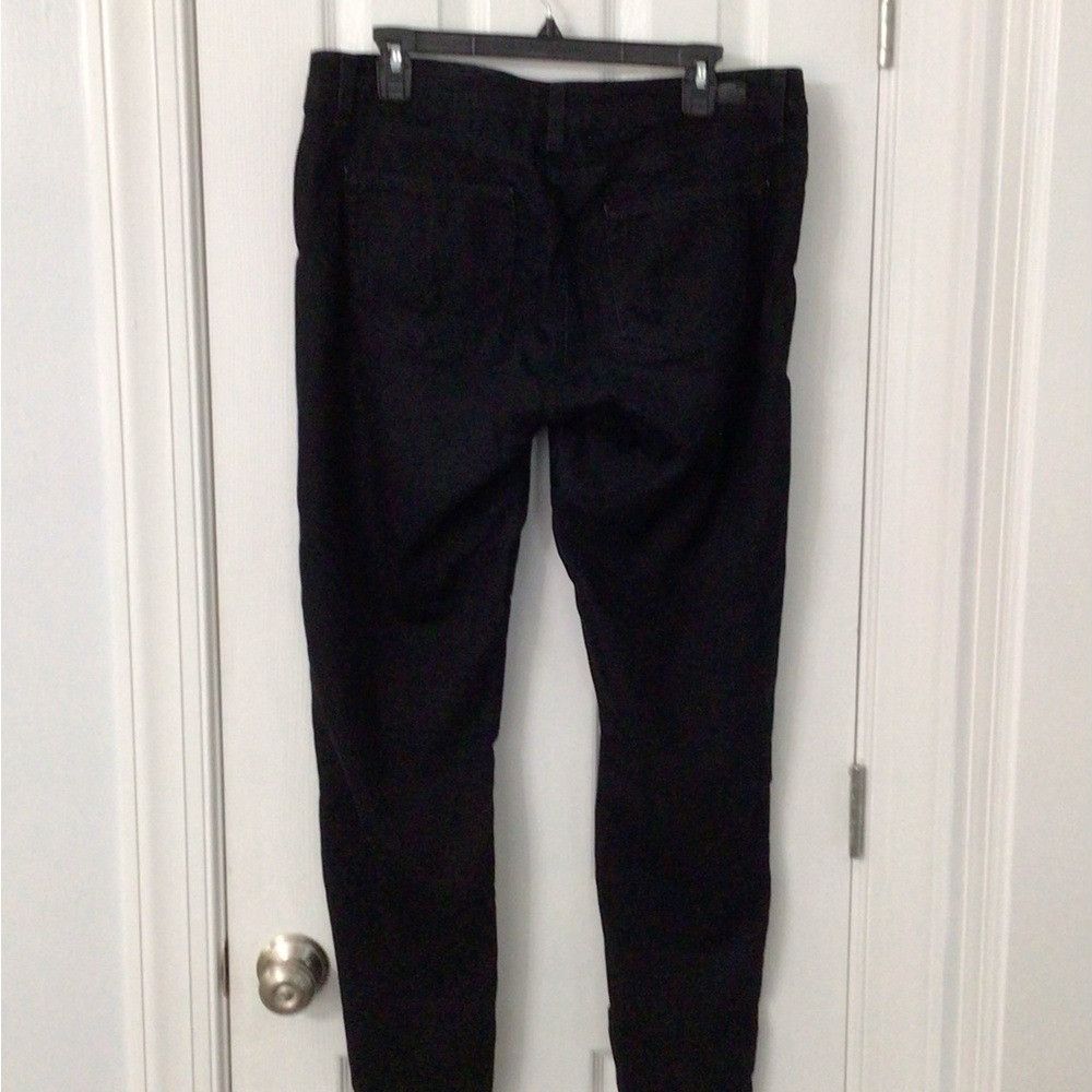 Paige PAIGE Peg Super Skinny Black Jeans - Size 31 Size 31" - 2 Thumbnail