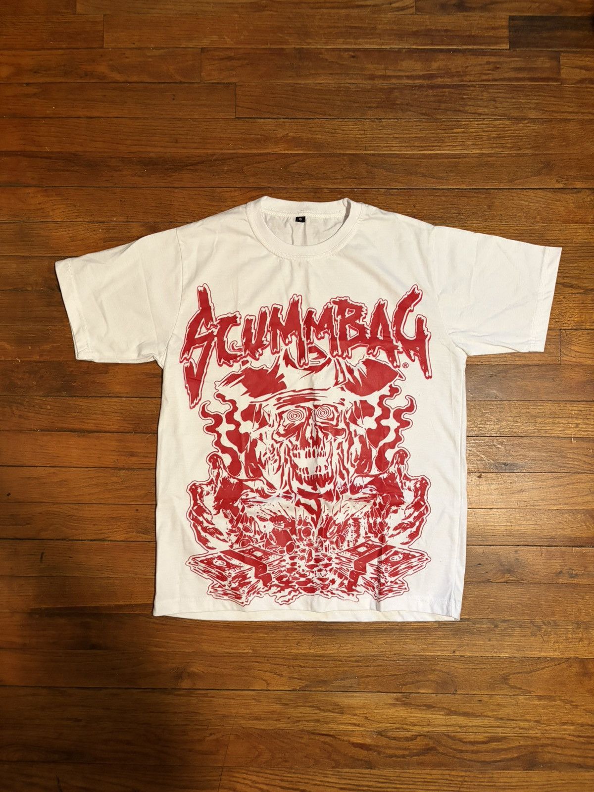Other White Red Graphic Tee Size US S / EU 44-46 / 1 - 1 Preview