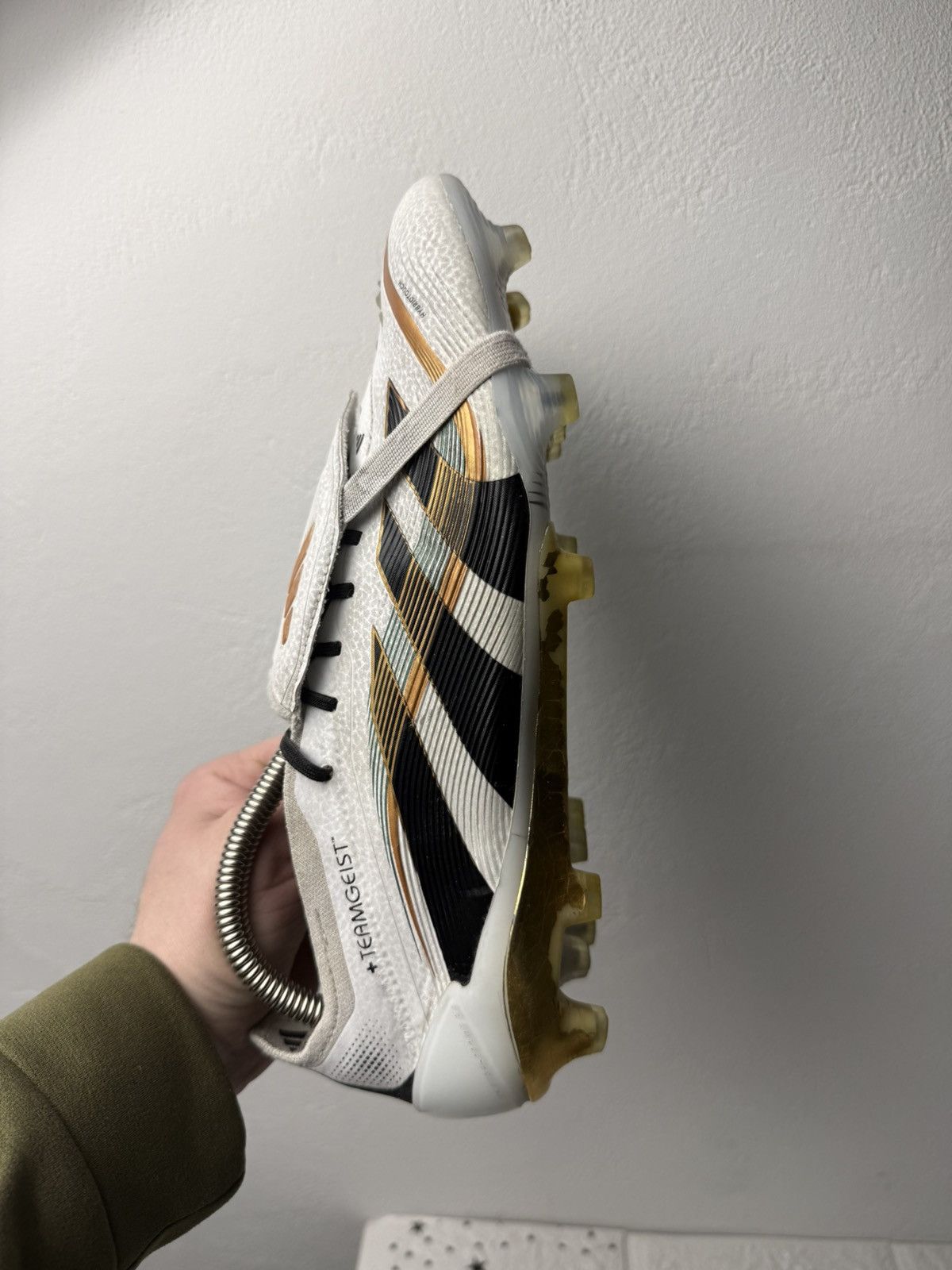 Adidas adidas Predator Elite Foldover Tongue FG +Teamgeist US10 Size US 10 / EU 43 - 13 Thumbnail