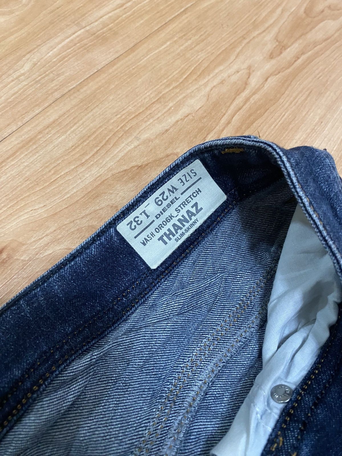 Diesel × Vintage Diesel industry skinny jeans faded style Size US 33 - 5 Thumbnail