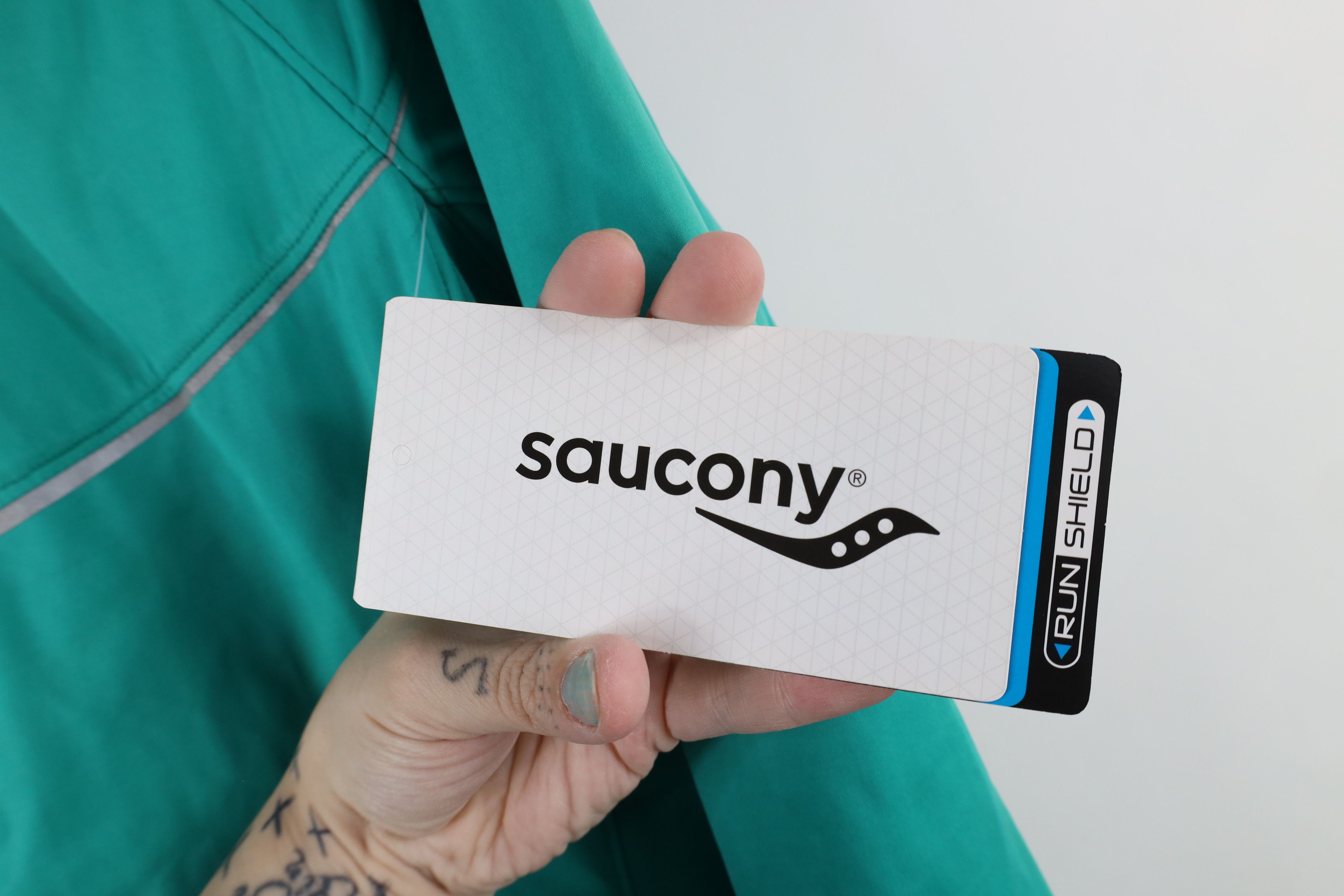 Saucony × Vintage New Saucony Out Run Shield Full Zip Running Nomad Jacket Size L / US 10 / IT 46 - 9 Thumbnail