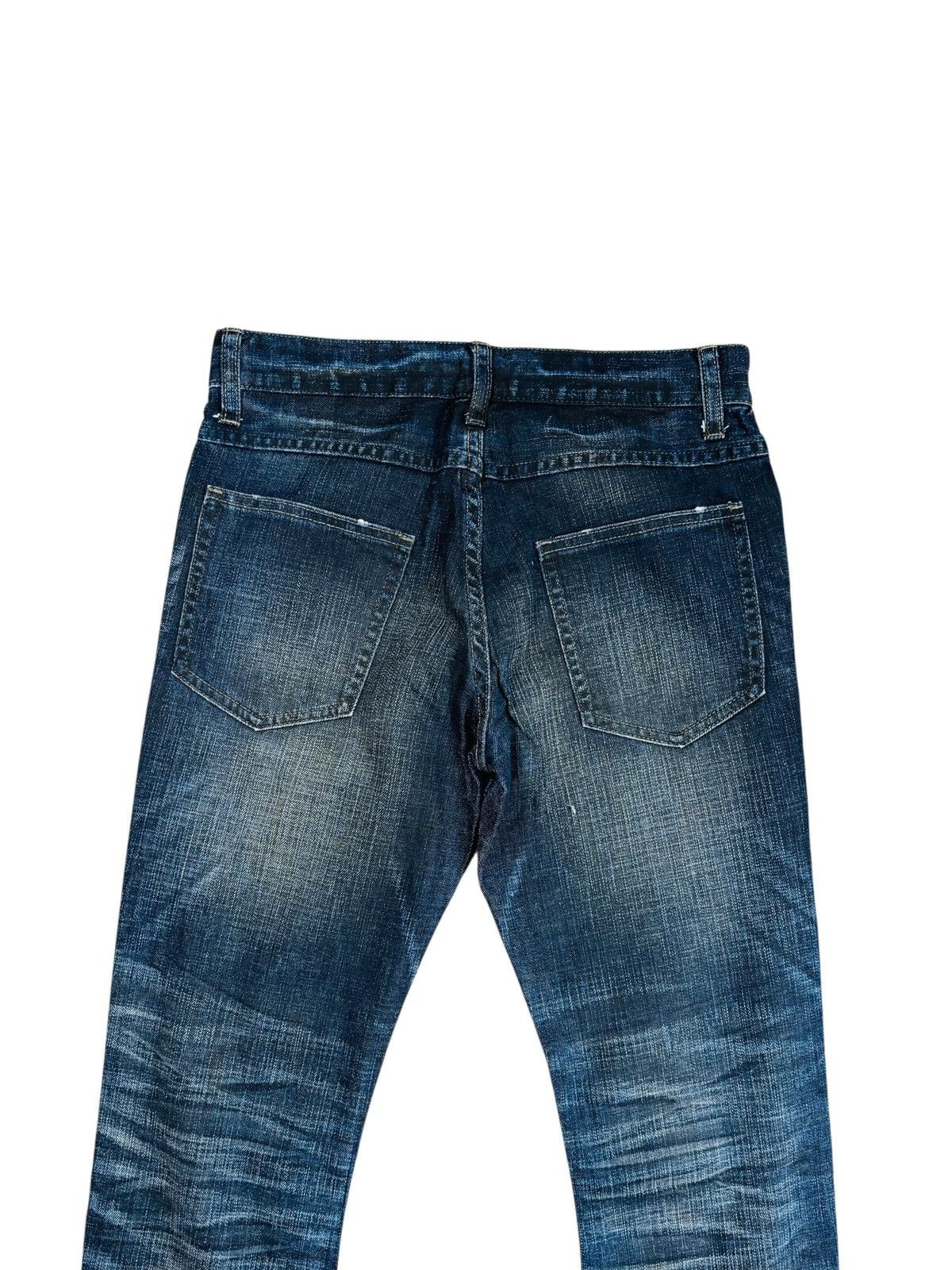 BUFFALO BOBS 2000s Schlussel - Vkei Style Clawmark Denim Pants Size US 29 - 5 Thumbnail