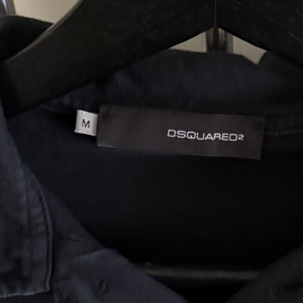 Dsquared2 S/S 2004 Dsquared2 Faded Black Distressed Polo Size US S / EU 44-46 / 1 - 4 Thumbnail