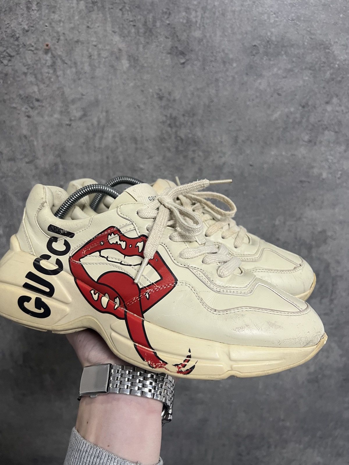 Gucci Gucci Rhyton Lips Logo Size 8 Size US 8 / EU 41 - 3 Thumbnail
