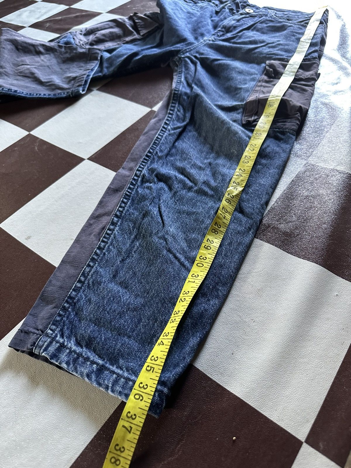 Japanese Brand San U cargo denim jeans Size US 28 / EU 44 - 11 Thumbnail