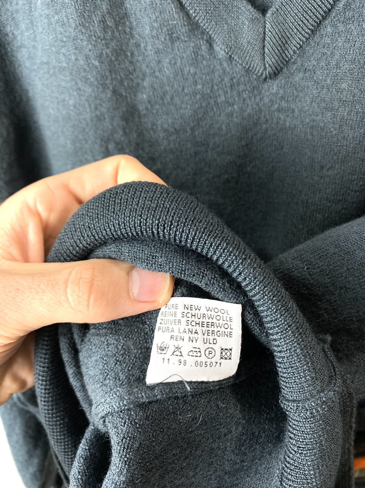 Lacoste 💥90’s Rare! Vintage Lacoste Cardigan Sweater Vneck Knit Size US M / EU 48-50 / 2 - 6 Thumbnail