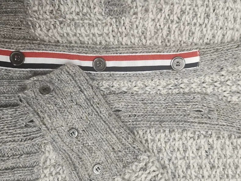Thom Browne Thom Browne Grey Sweater Size US M / EU 48-50 / 2 - 3 Thumbnail