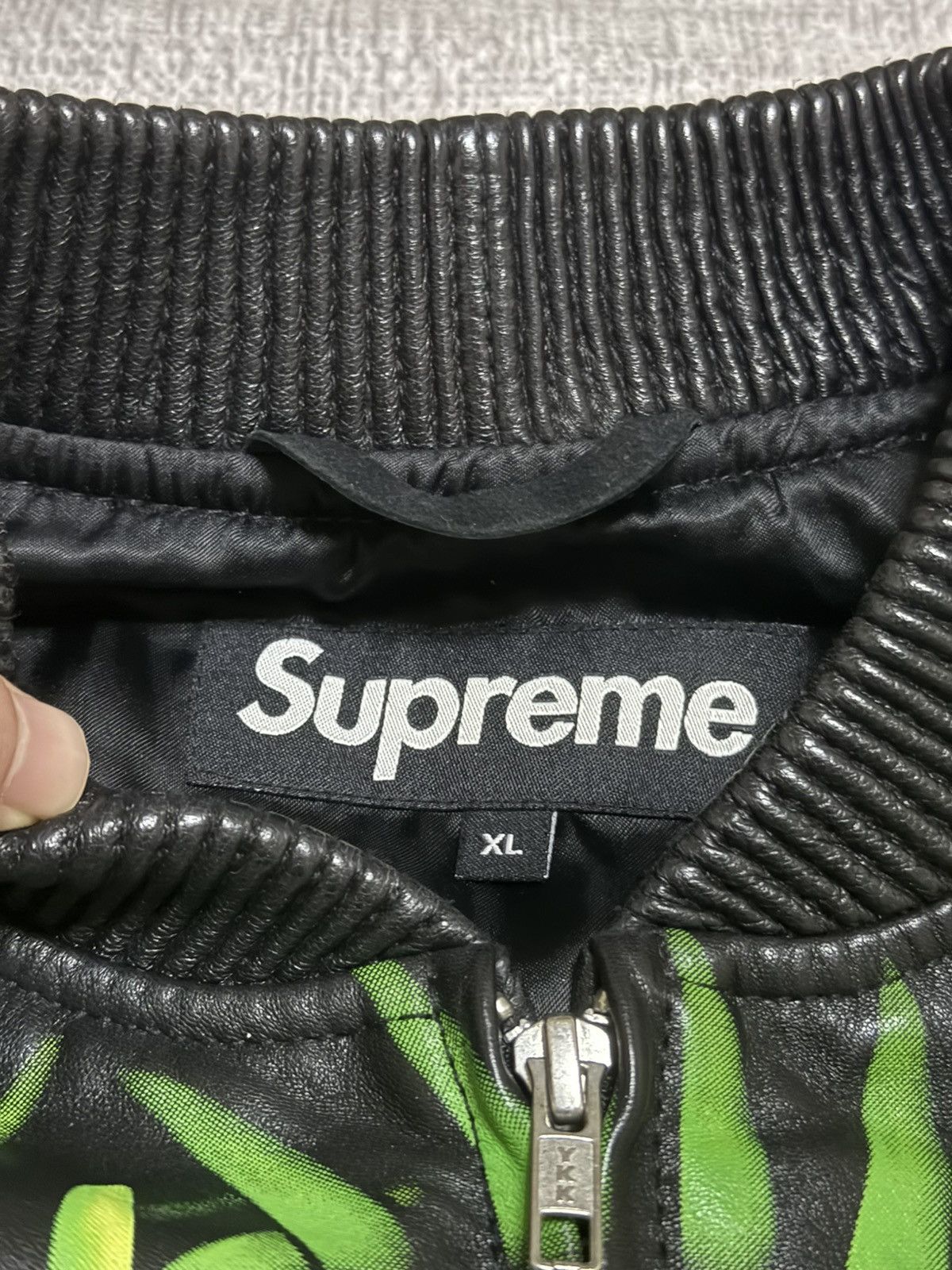 Supreme Supreme skull leather jacket XLarge size new Size US XL / EU 56 / 4 - 3 Thumbnail